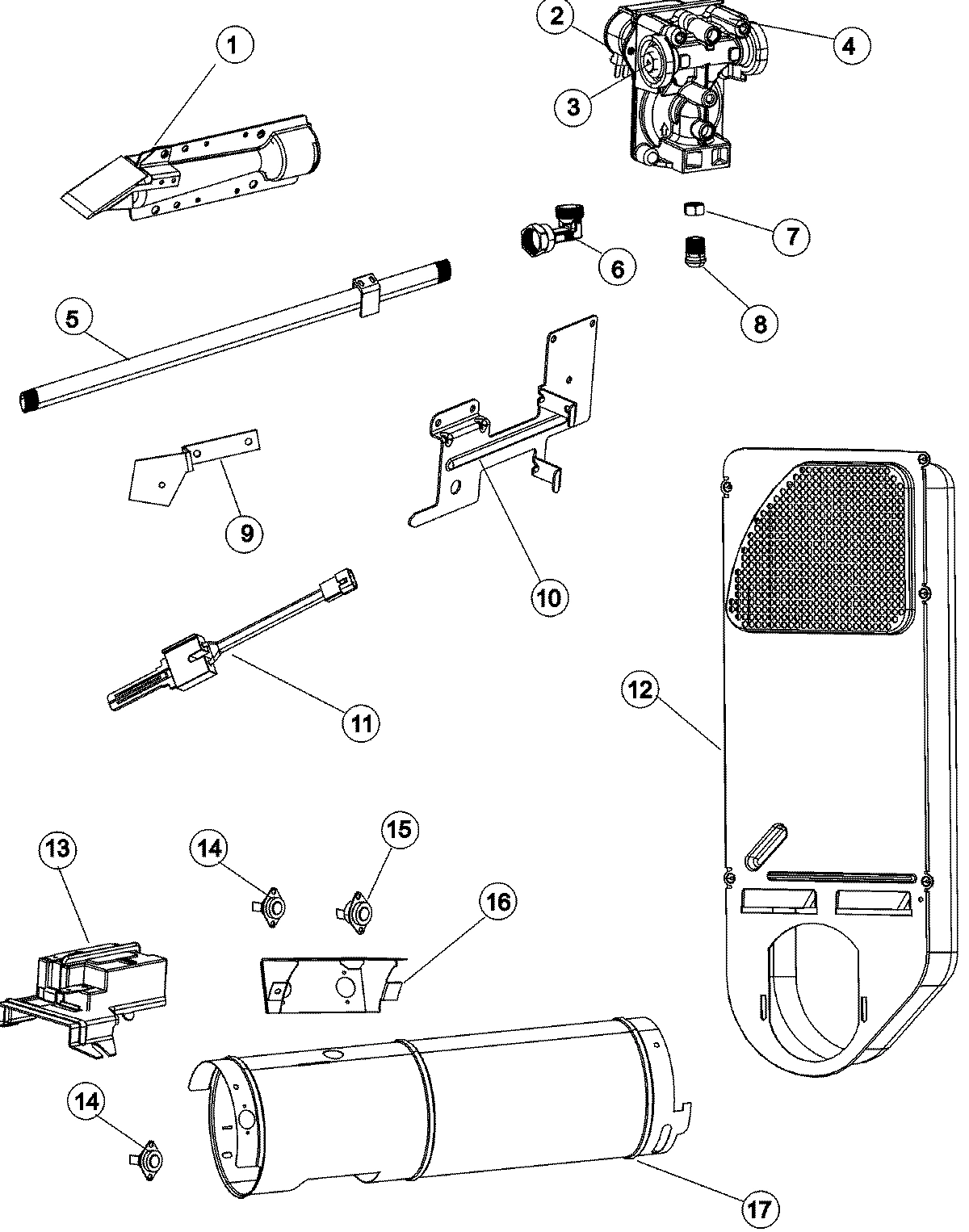07 - GAS CARRYING PARTS (SERIES 11)