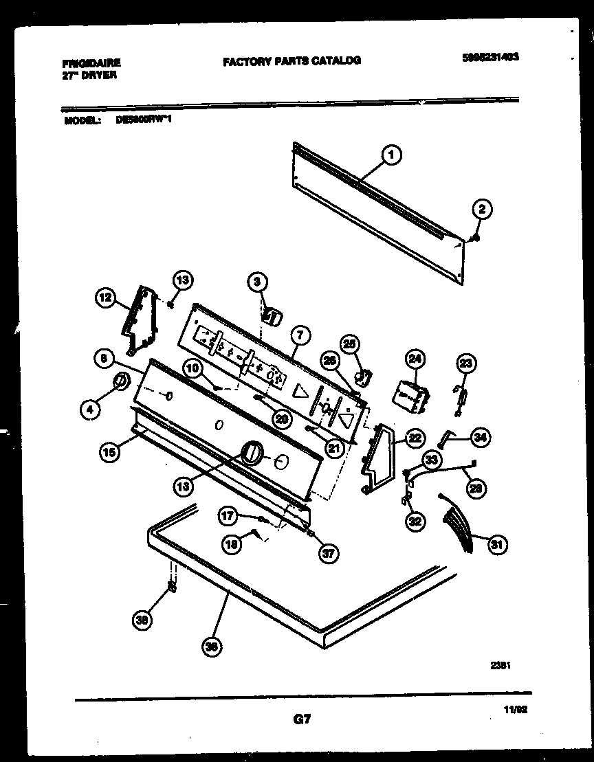 04 - CONSOLE AND CONTROL PARTS