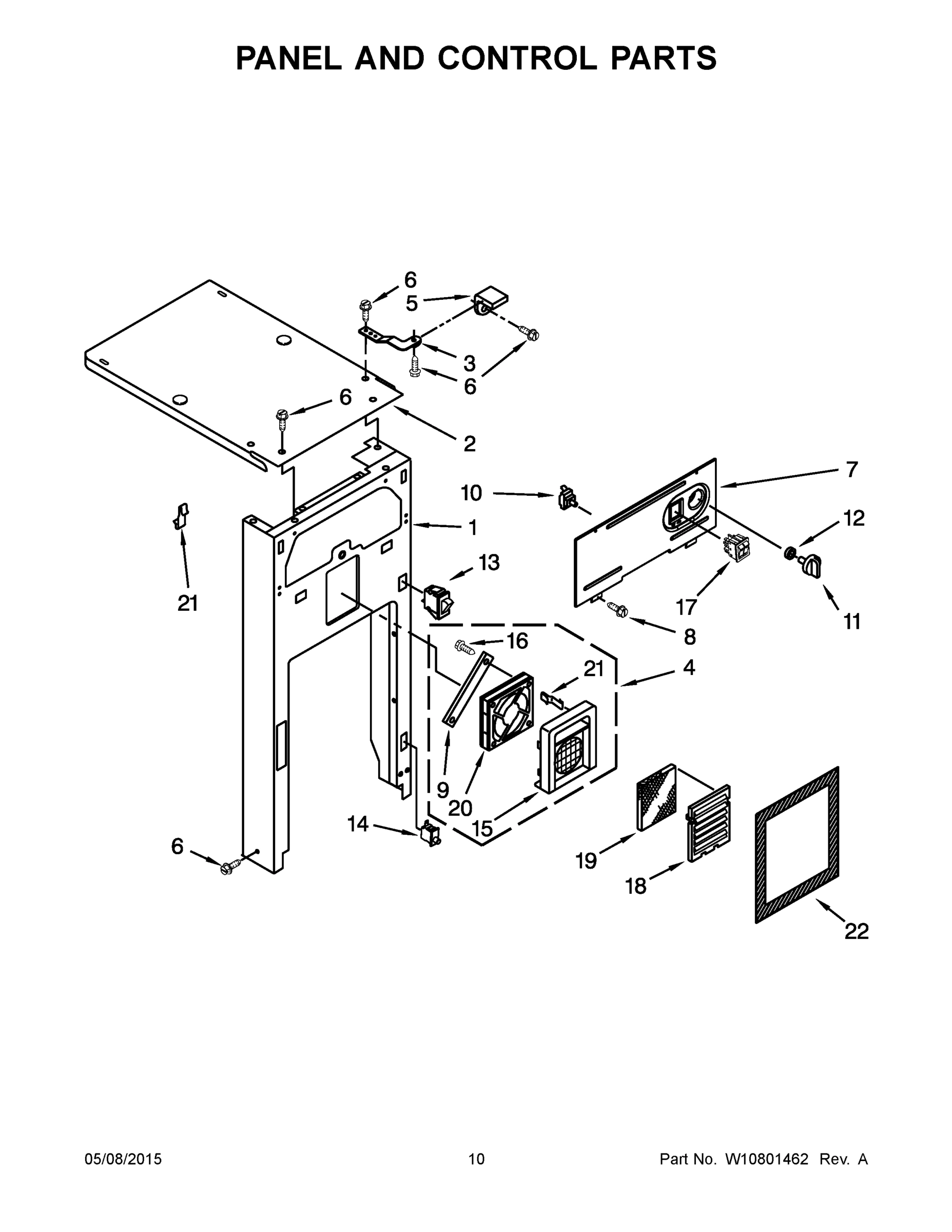 06 - PANEL AND CONTROL PARTS