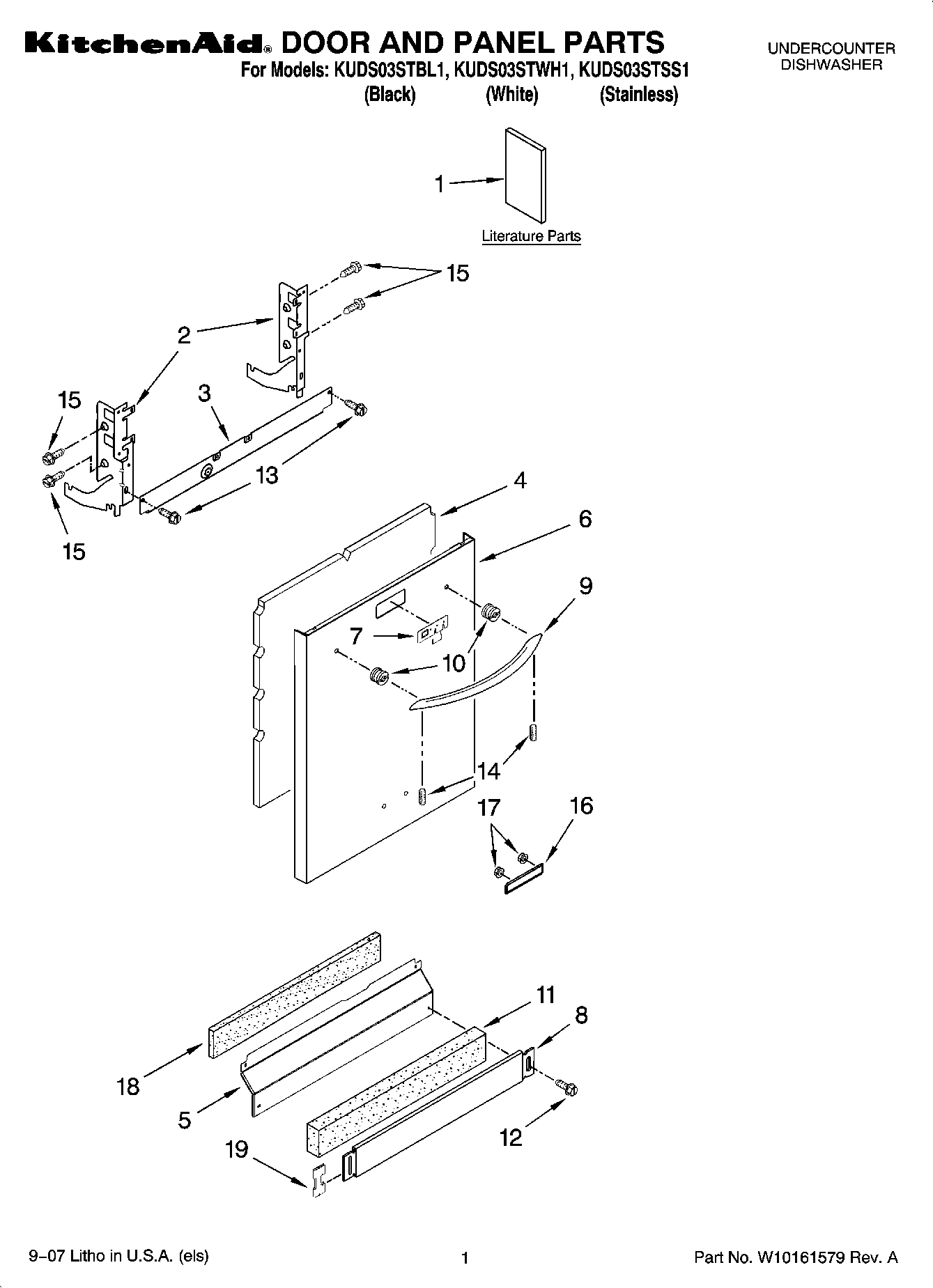01 - DOOR AND PANEL PARTS