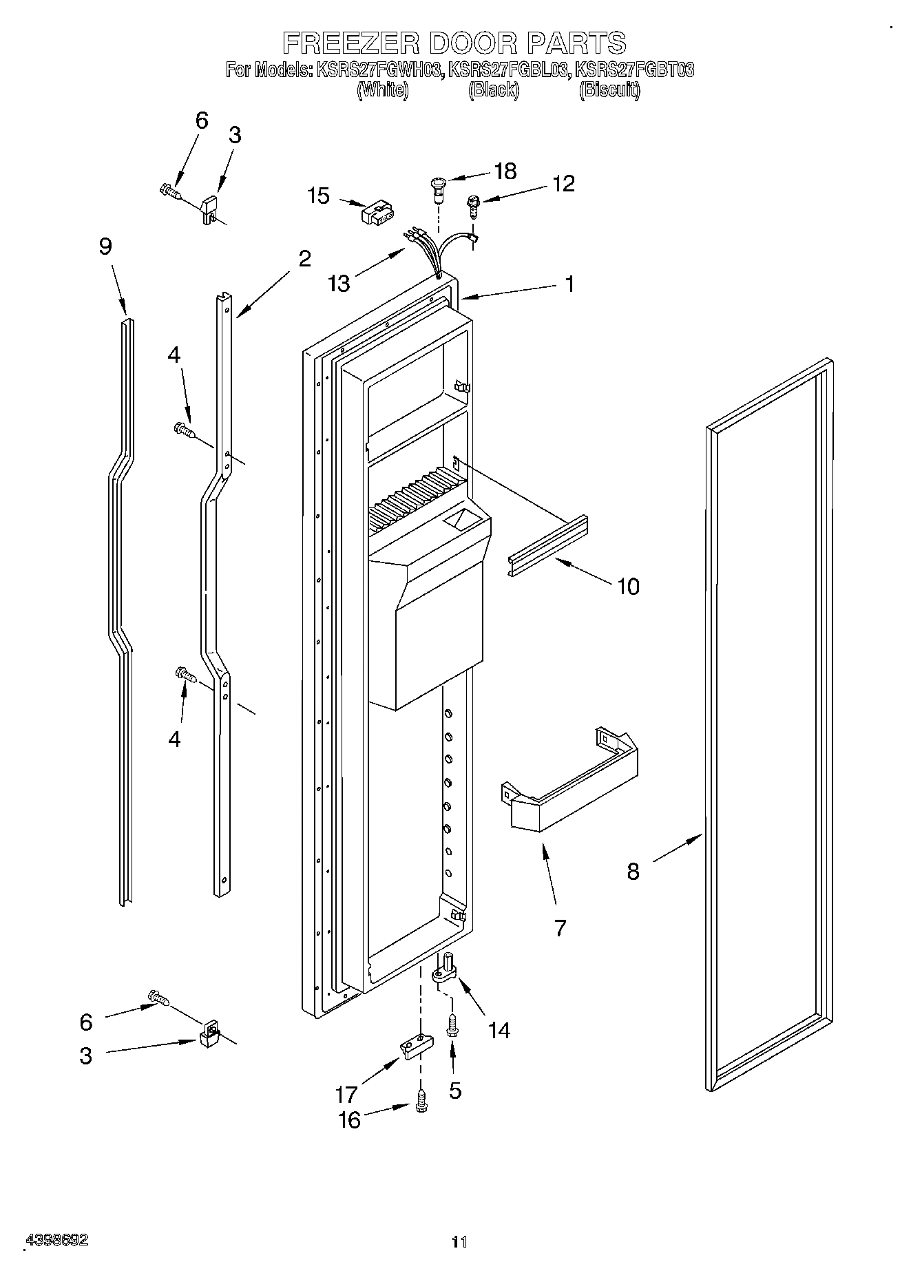 07 - FREEZER DOOR