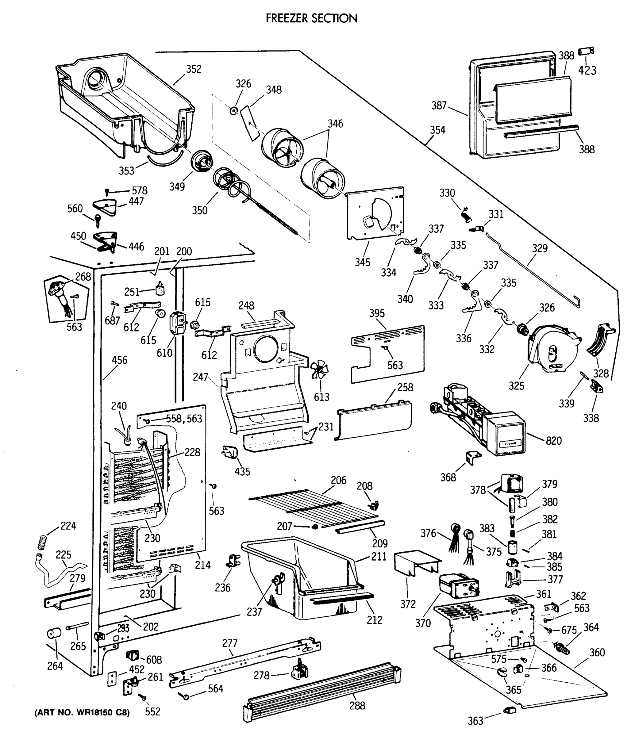 FREEZER SECTION