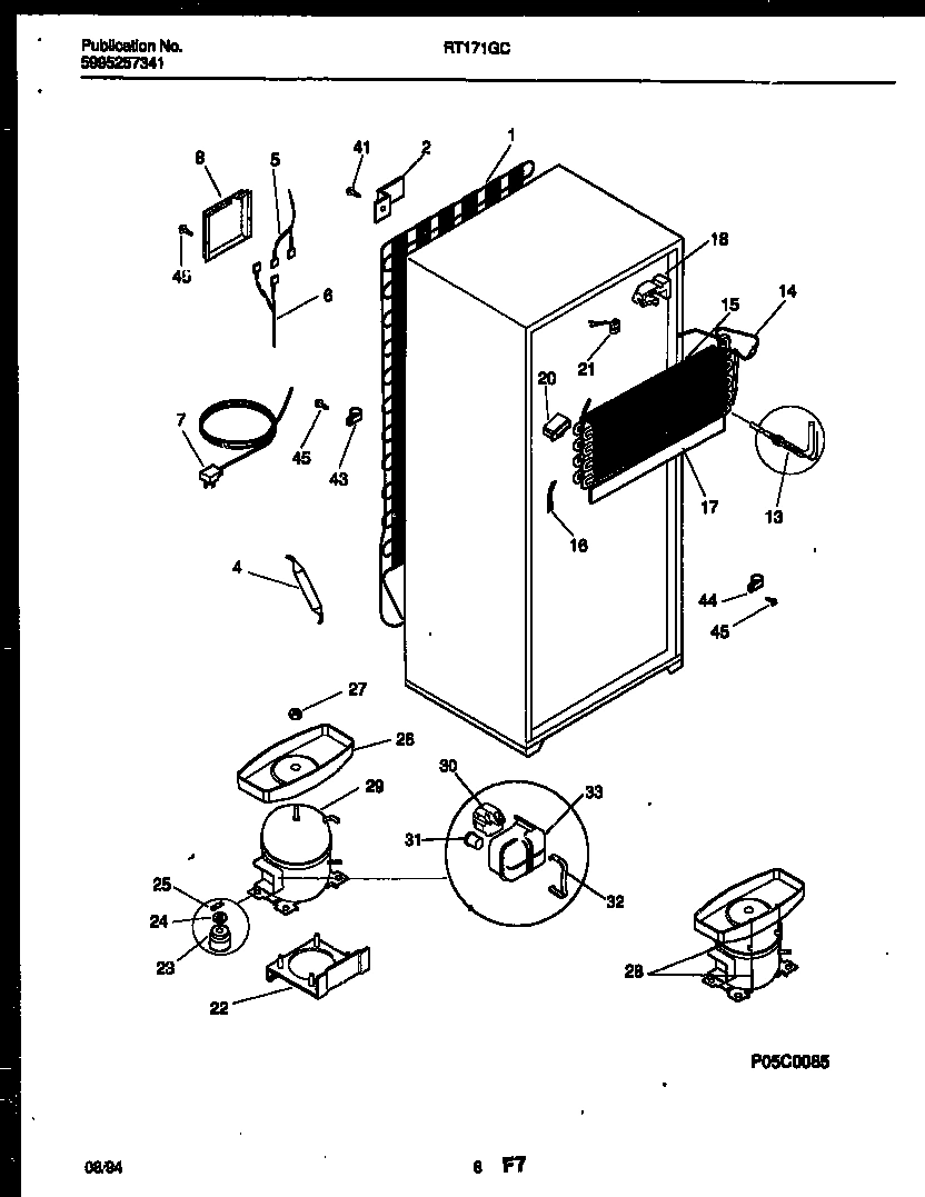 05 - SYSTEM AND AUTOMATIC DEFROST PARTS