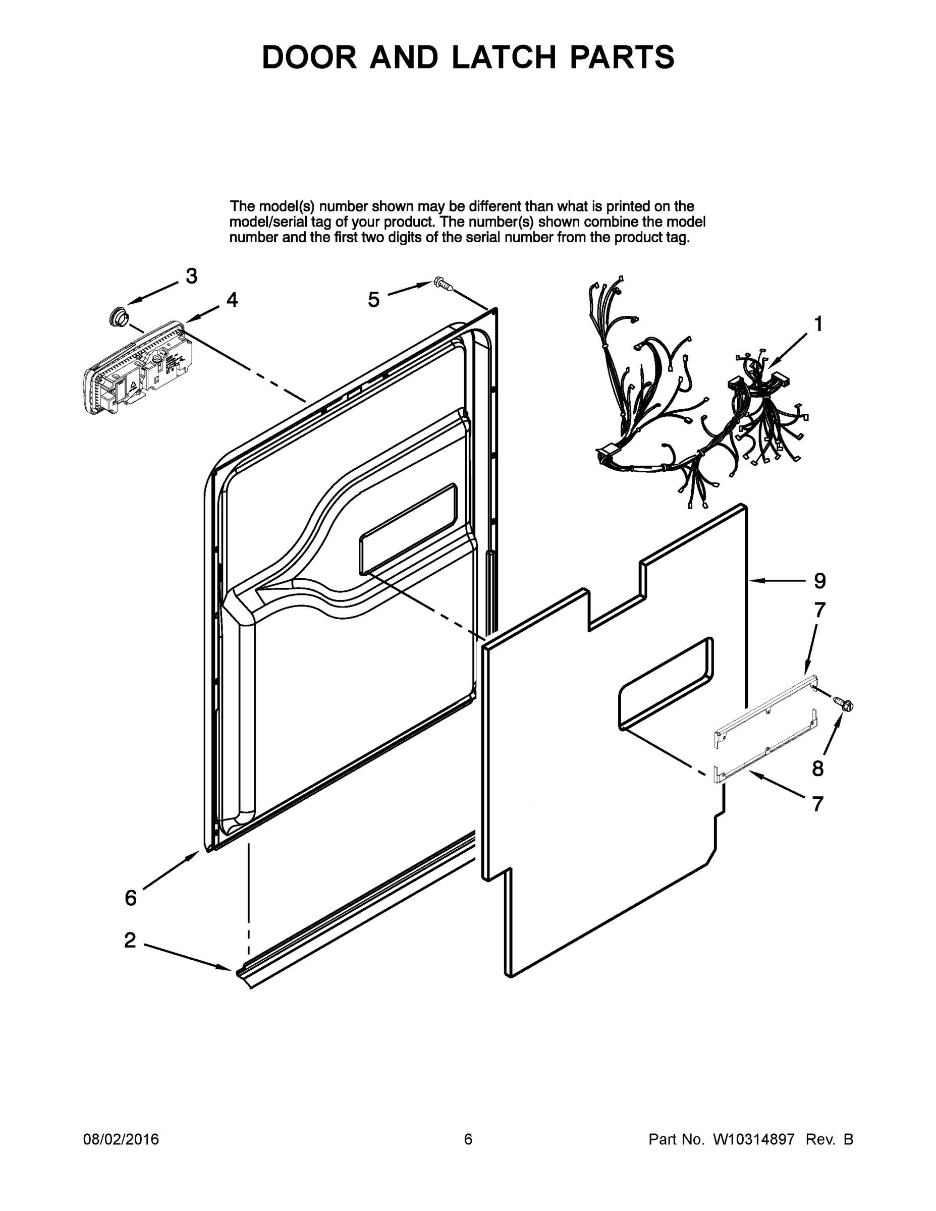 04 - DOOR AND LATCH PARTS