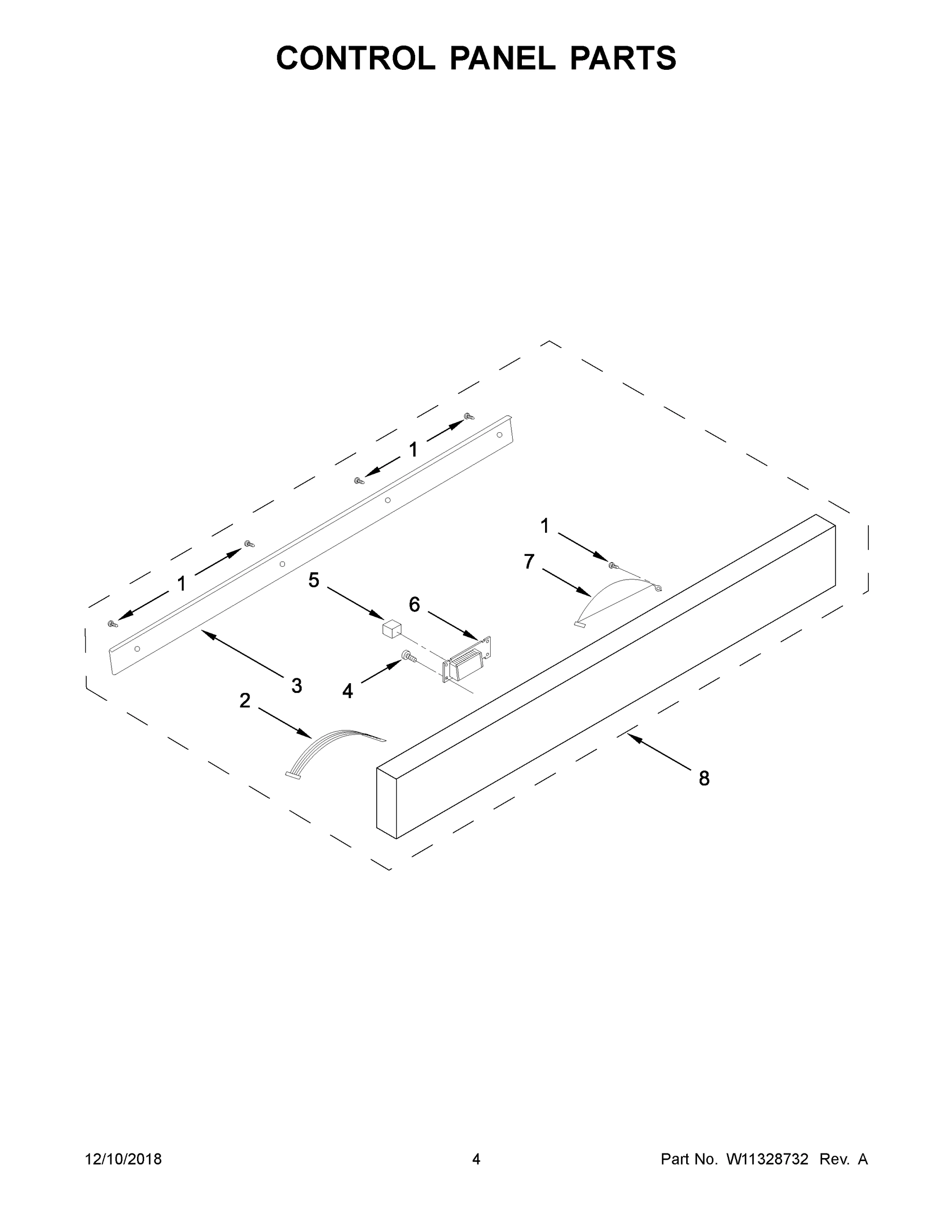 03 - CONTROL PANEL PARTS
