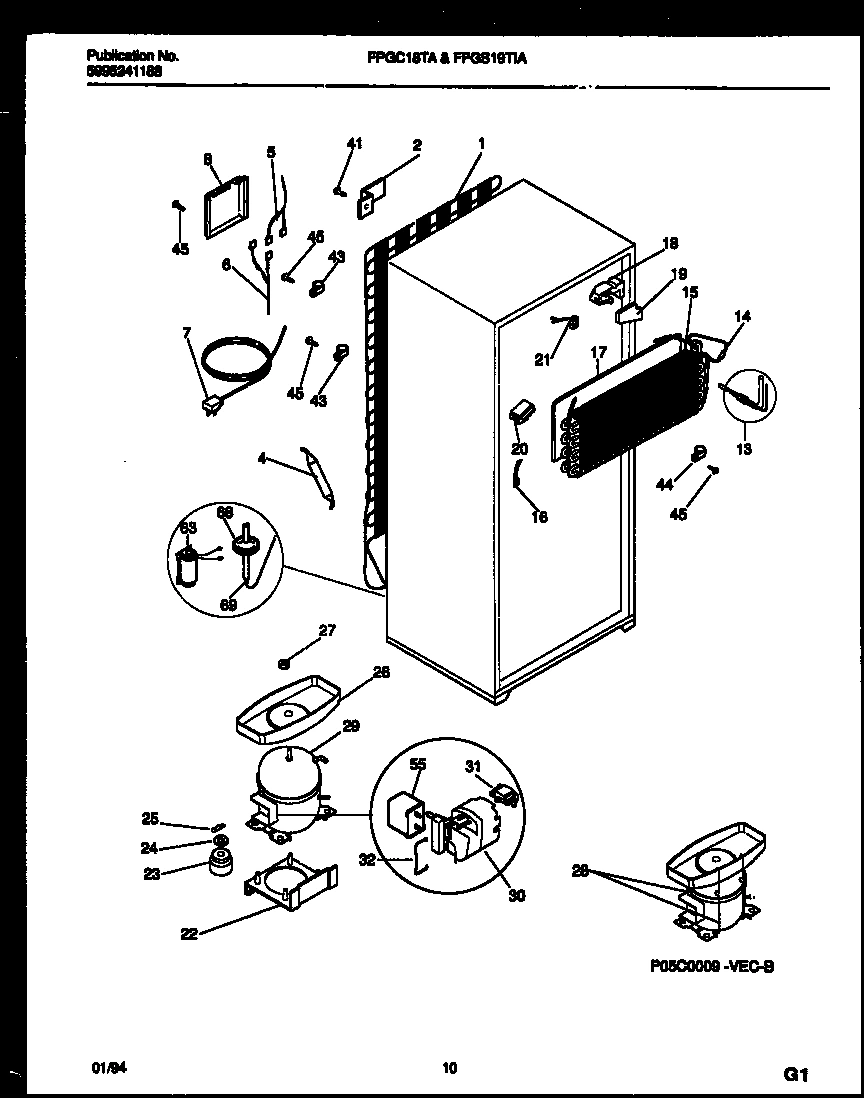 06 - SYSTEM AND AUTOMATIC DEFROST PARTS