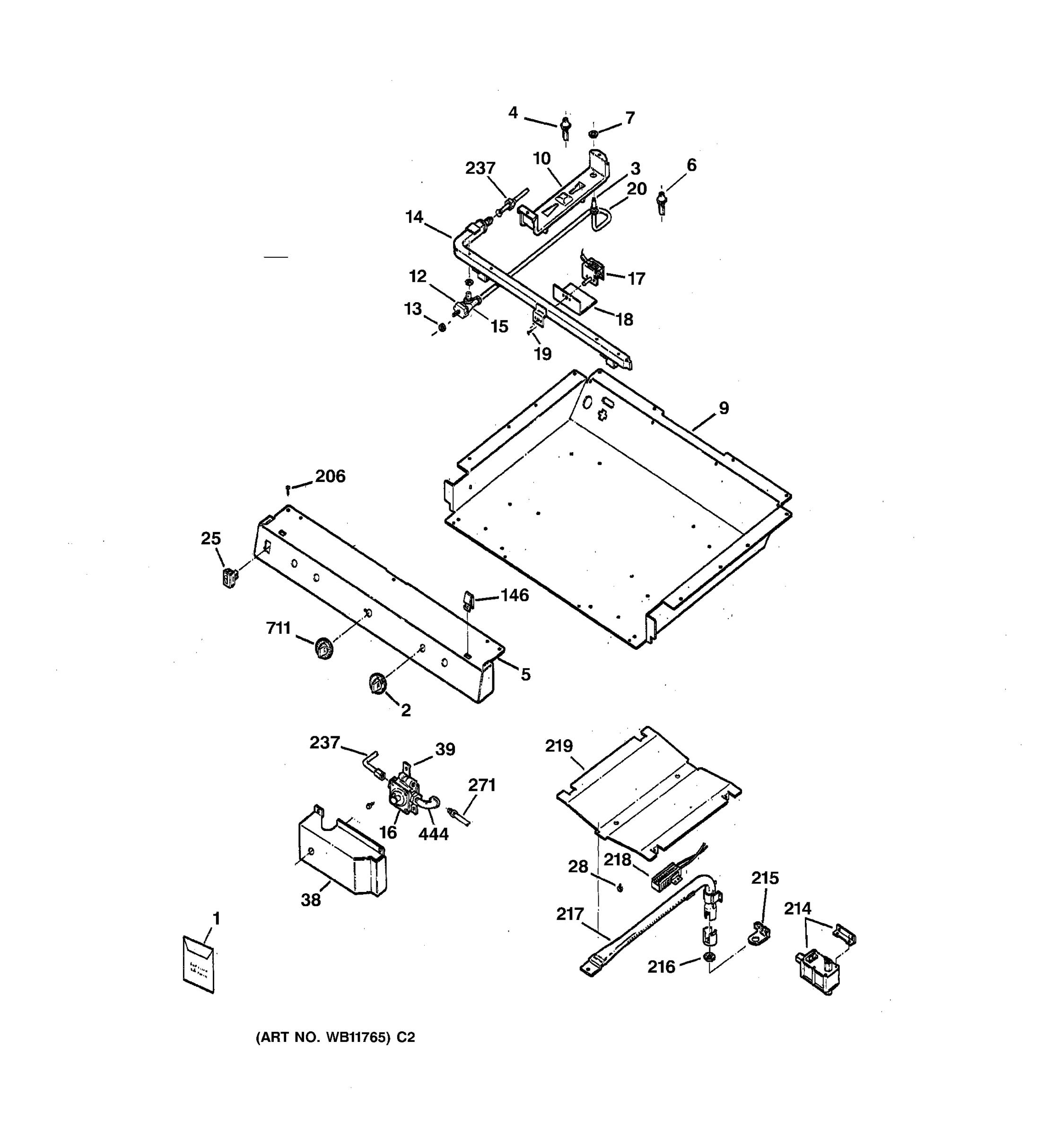 GAS & BURNER PARTS