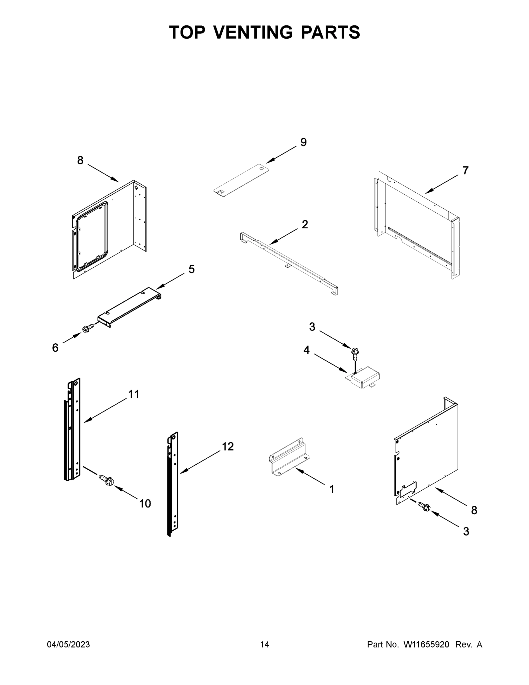 08 - TOP VENTING PARTS