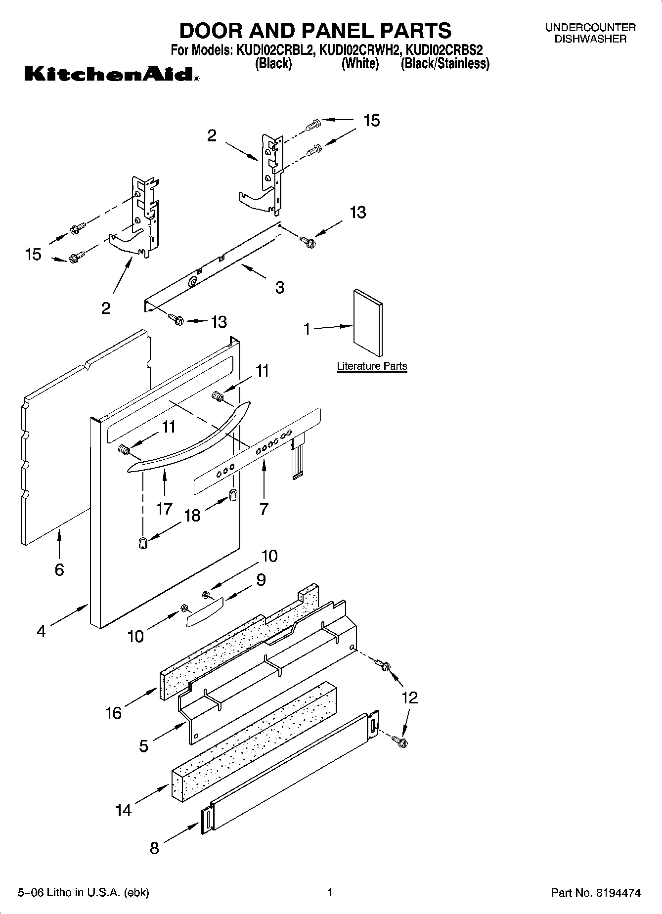 01 - DOOR AND PANEL PARTS