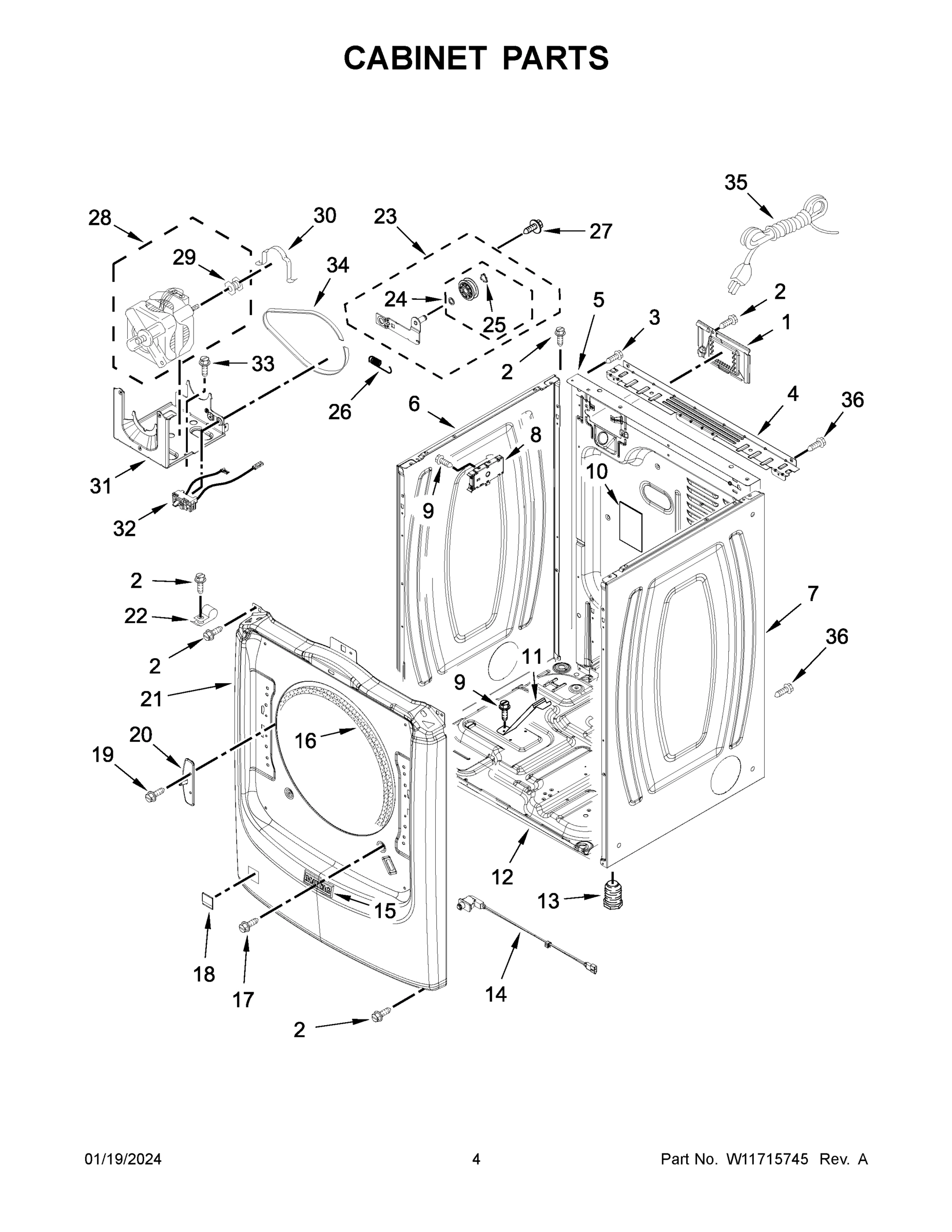 03 - CABINET PARTS