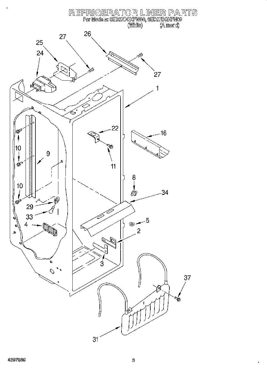 02 - REFRIGERATOR LINER
