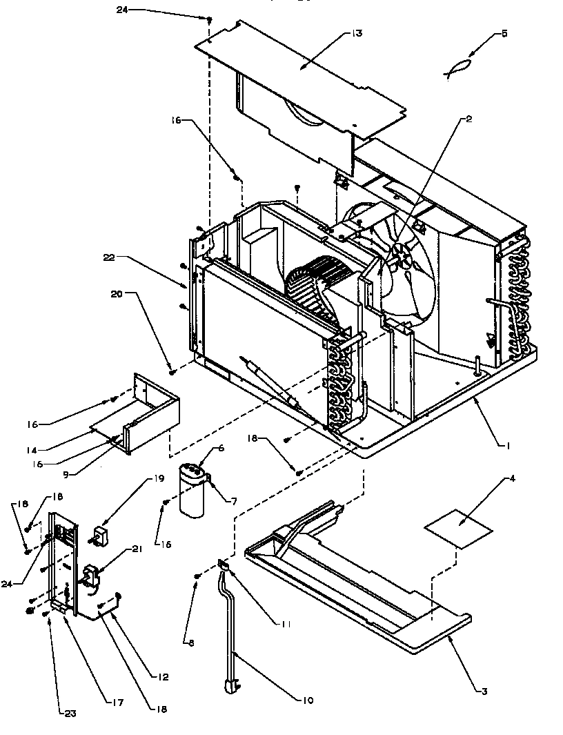 02 - CONTROL PANEL & MISC CHASSIS PARTS
