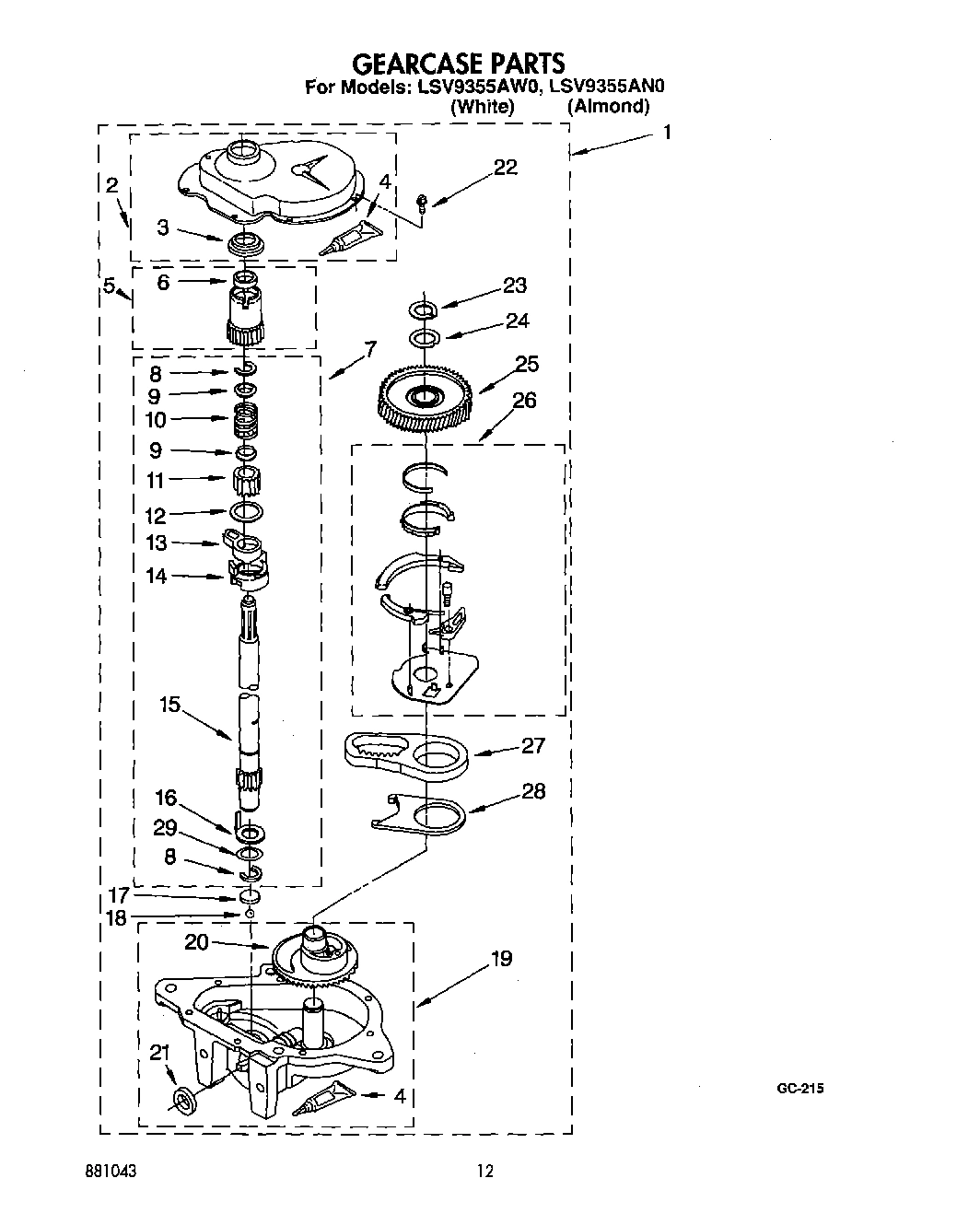 10 - GEARCASE