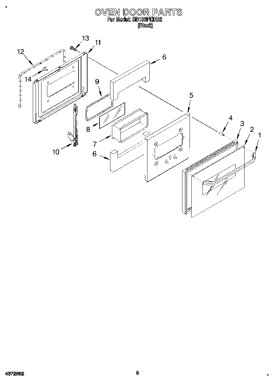 04 - OVEN DOOR