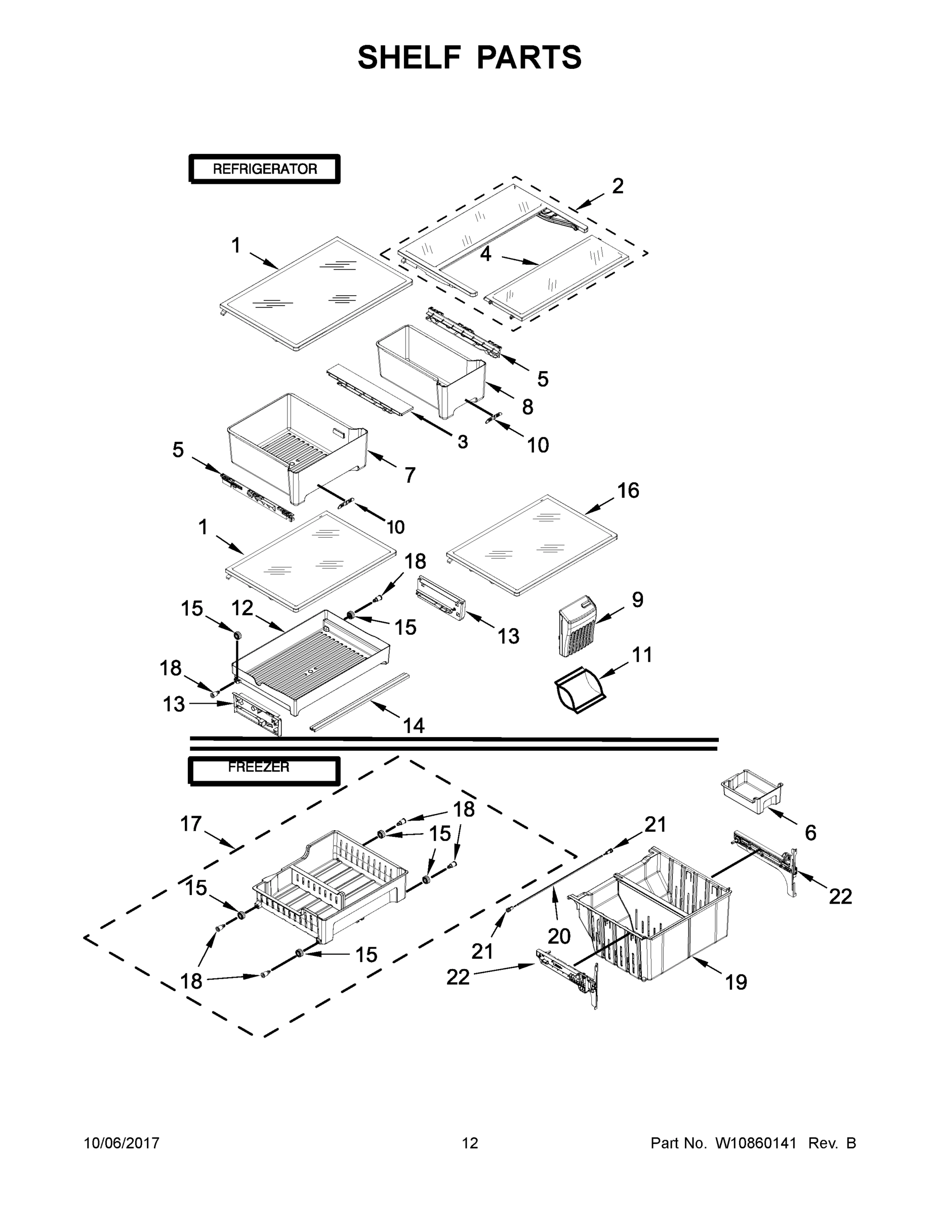 07 - SHELF PARTS