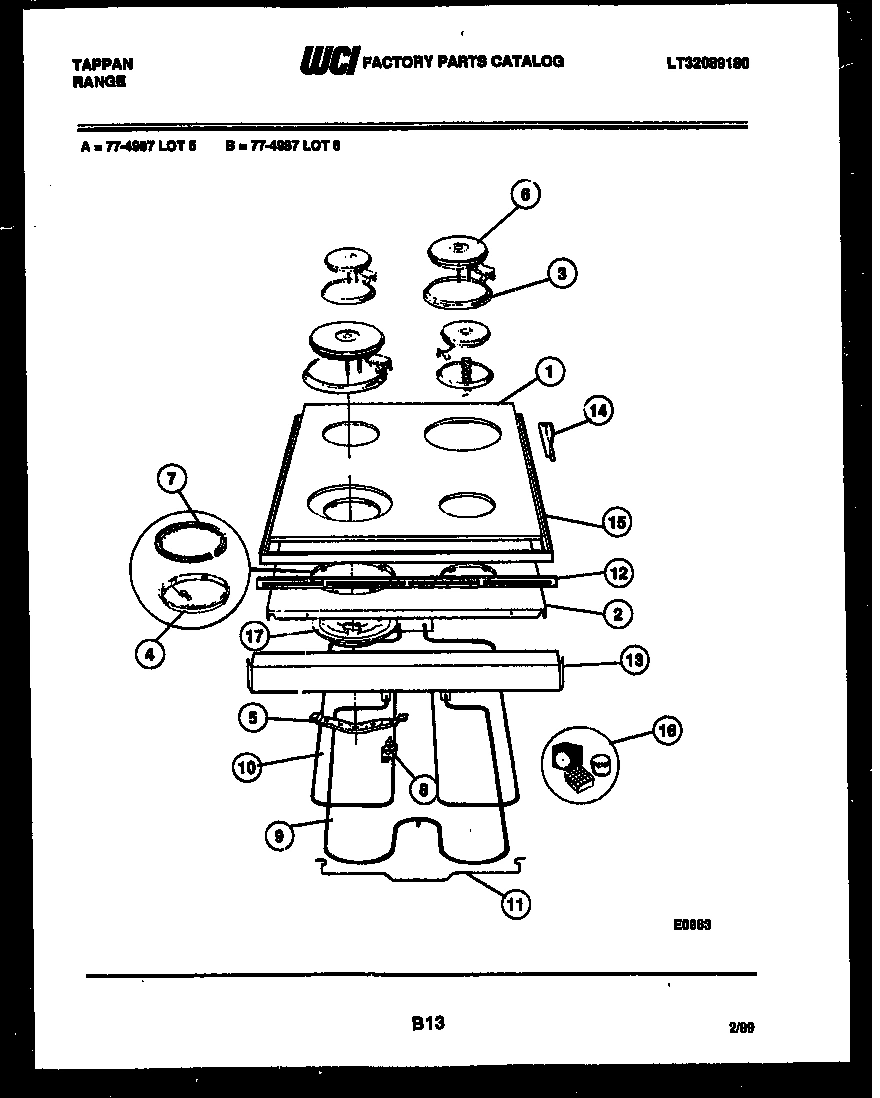 06 - COOKTOP AND BROILER PARTS