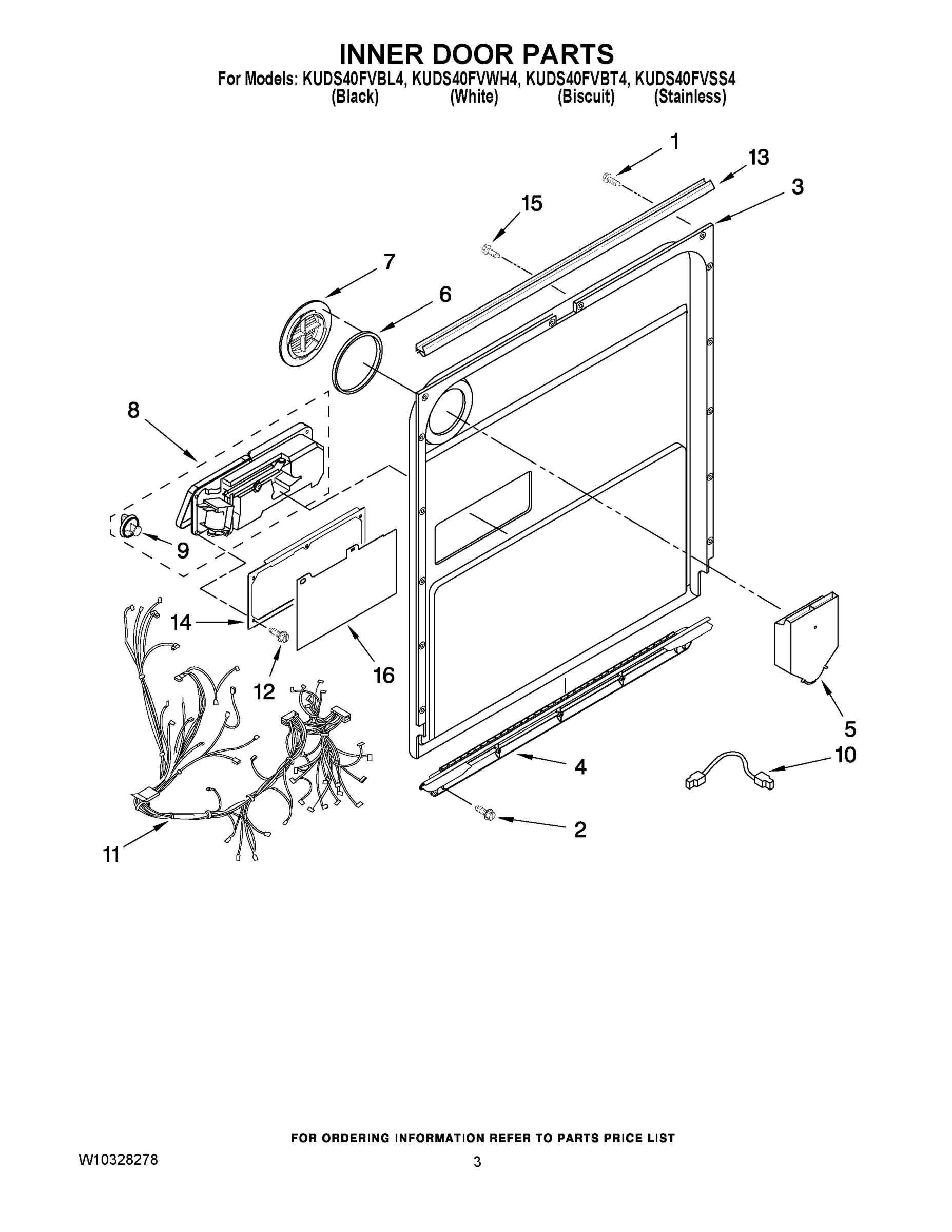 03 - INNER DOOR PARTS
