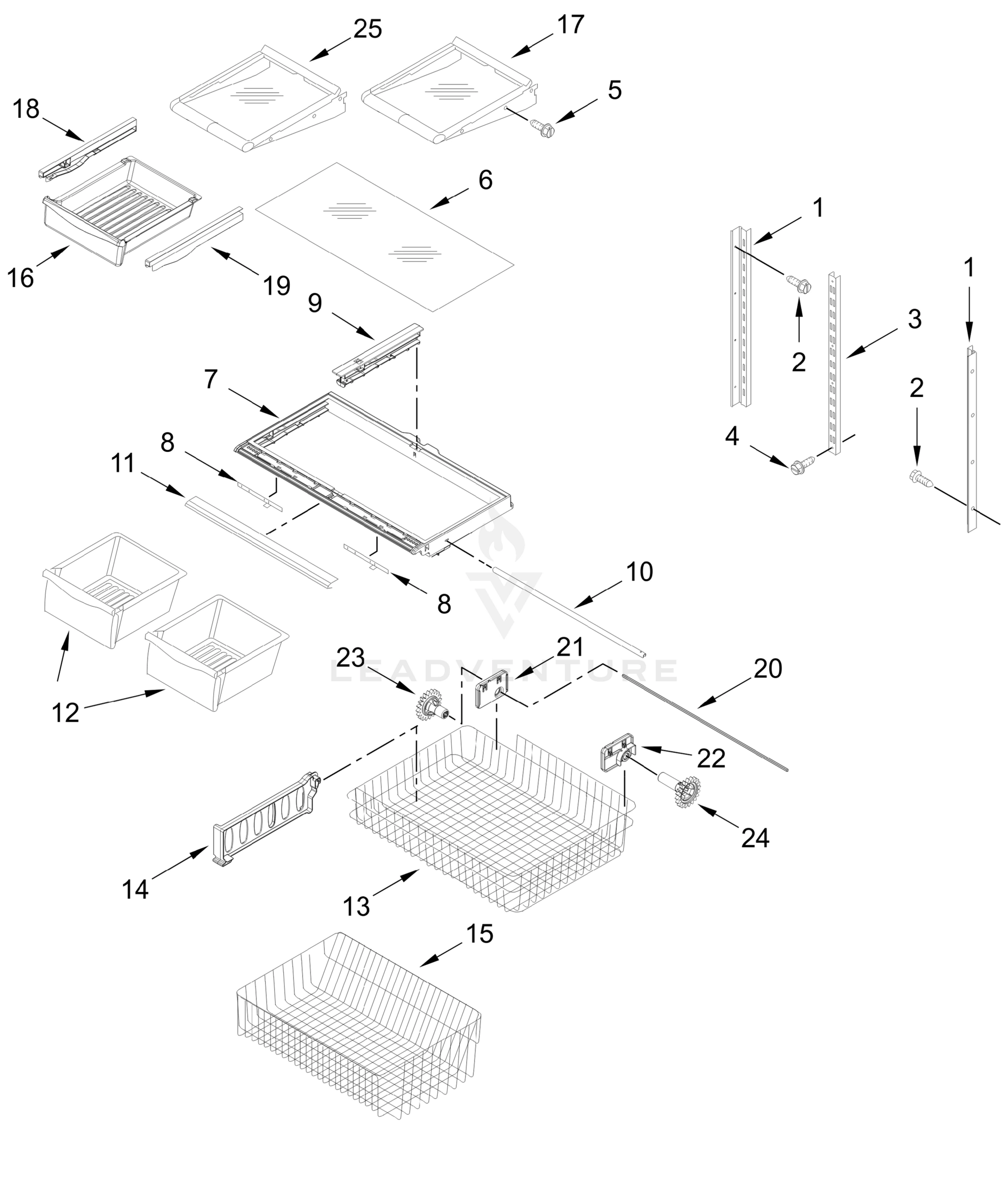SHELF PARTS
