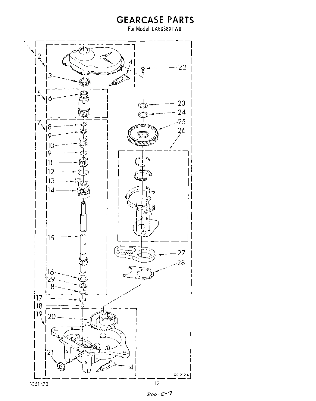 11 - GEARCASE