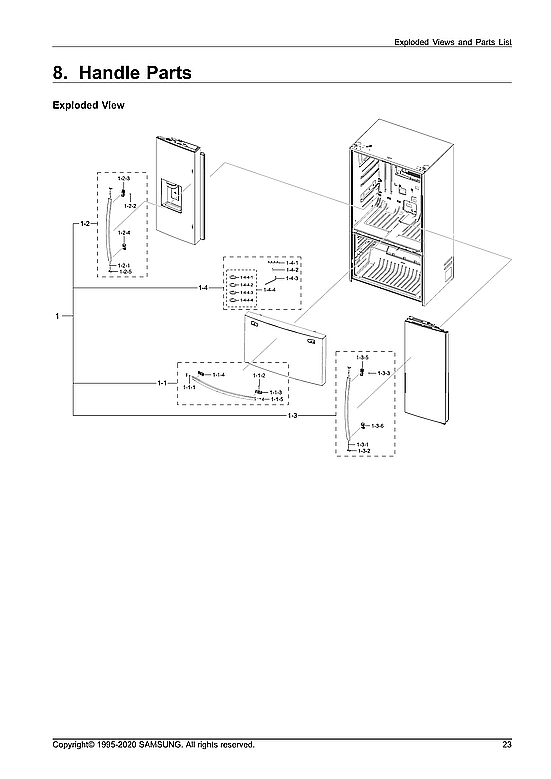 HANDLE PARTS