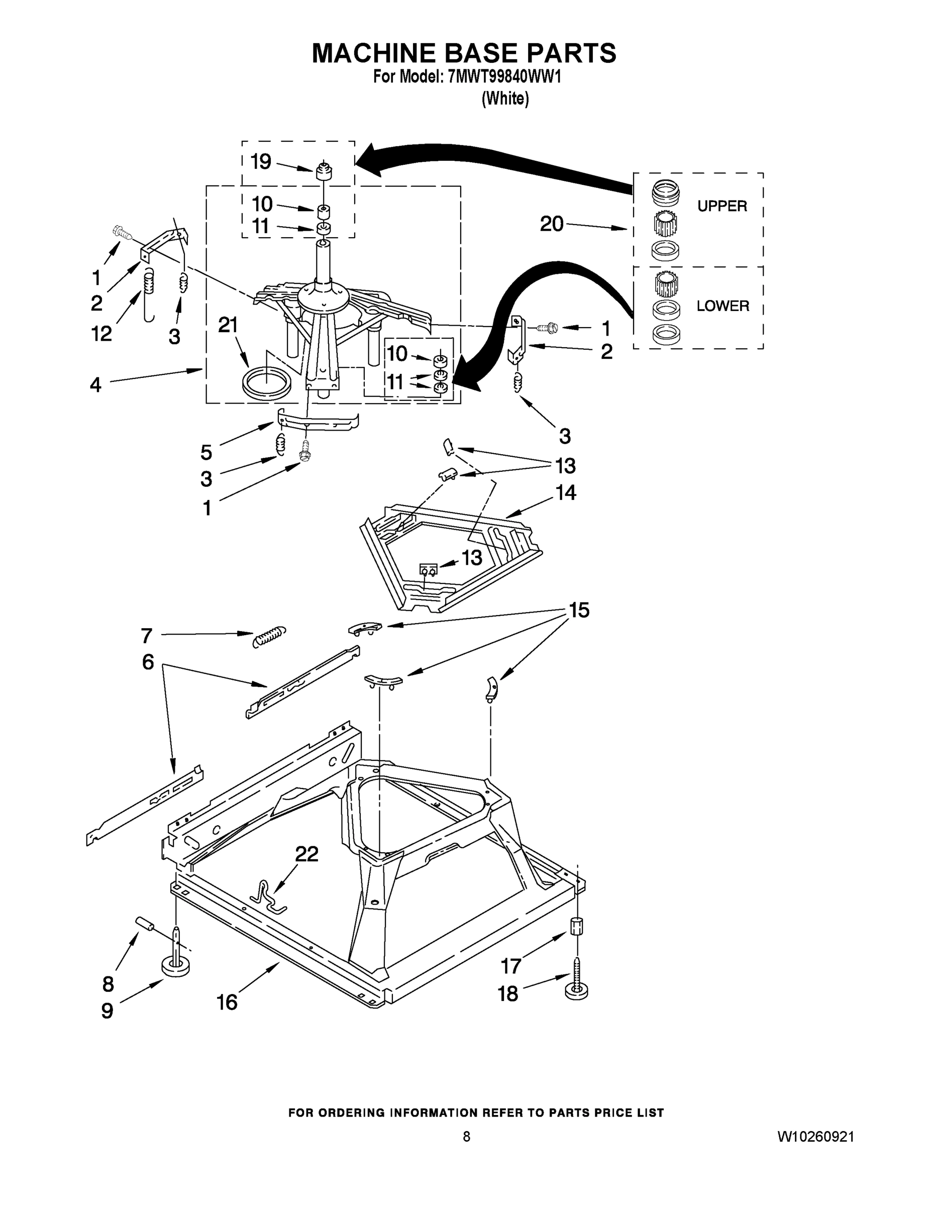 05 - MACHINE BASE PARTS