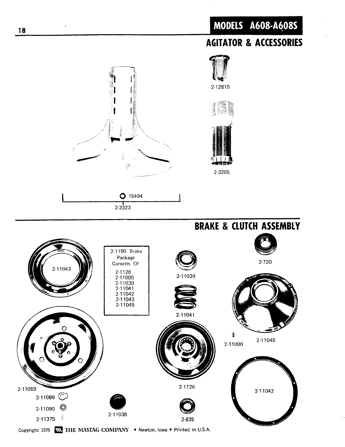 03 - BRAKE & CLUTCH ASSEMBLY
