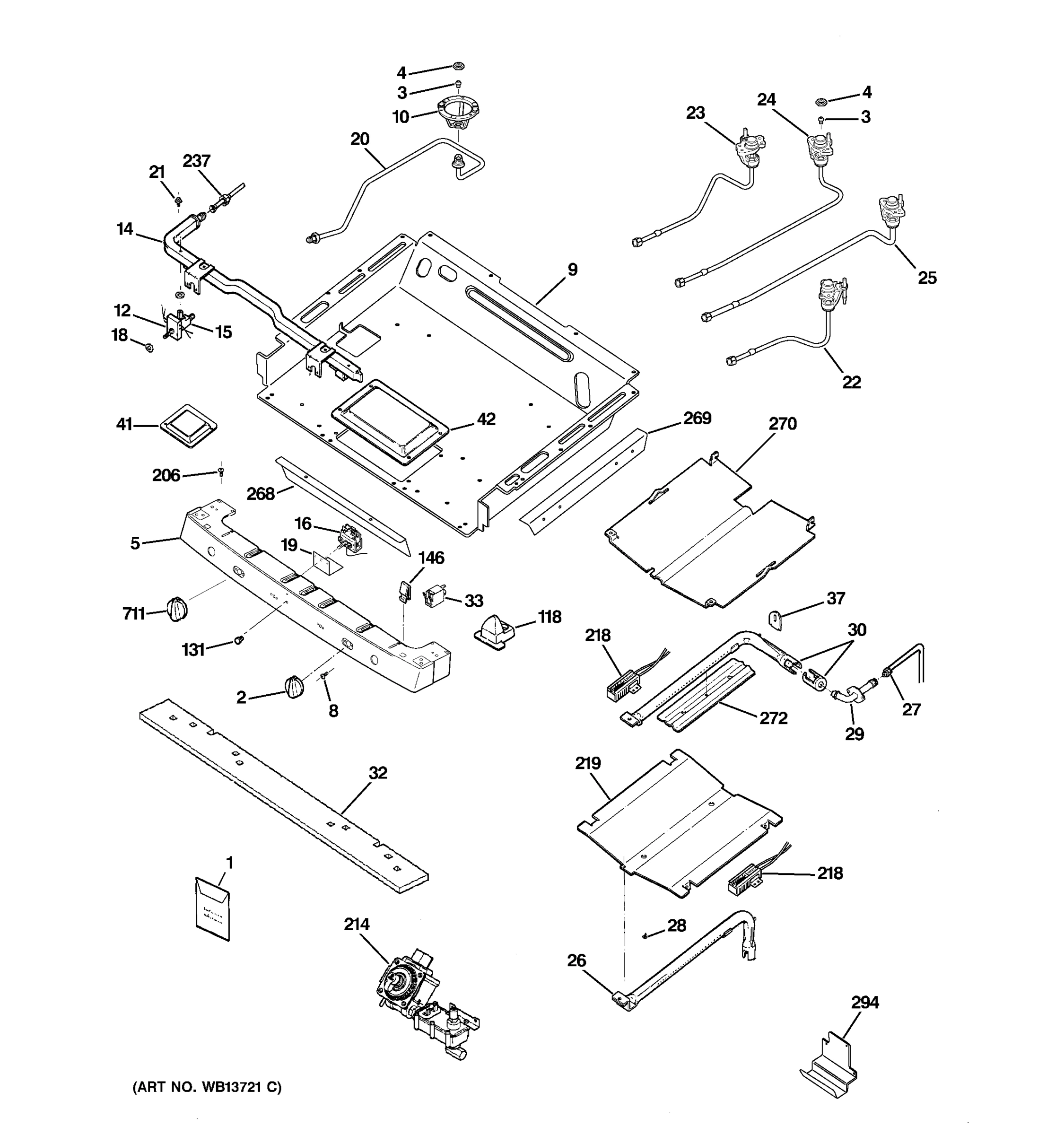 GAS & BURNER PARTS
