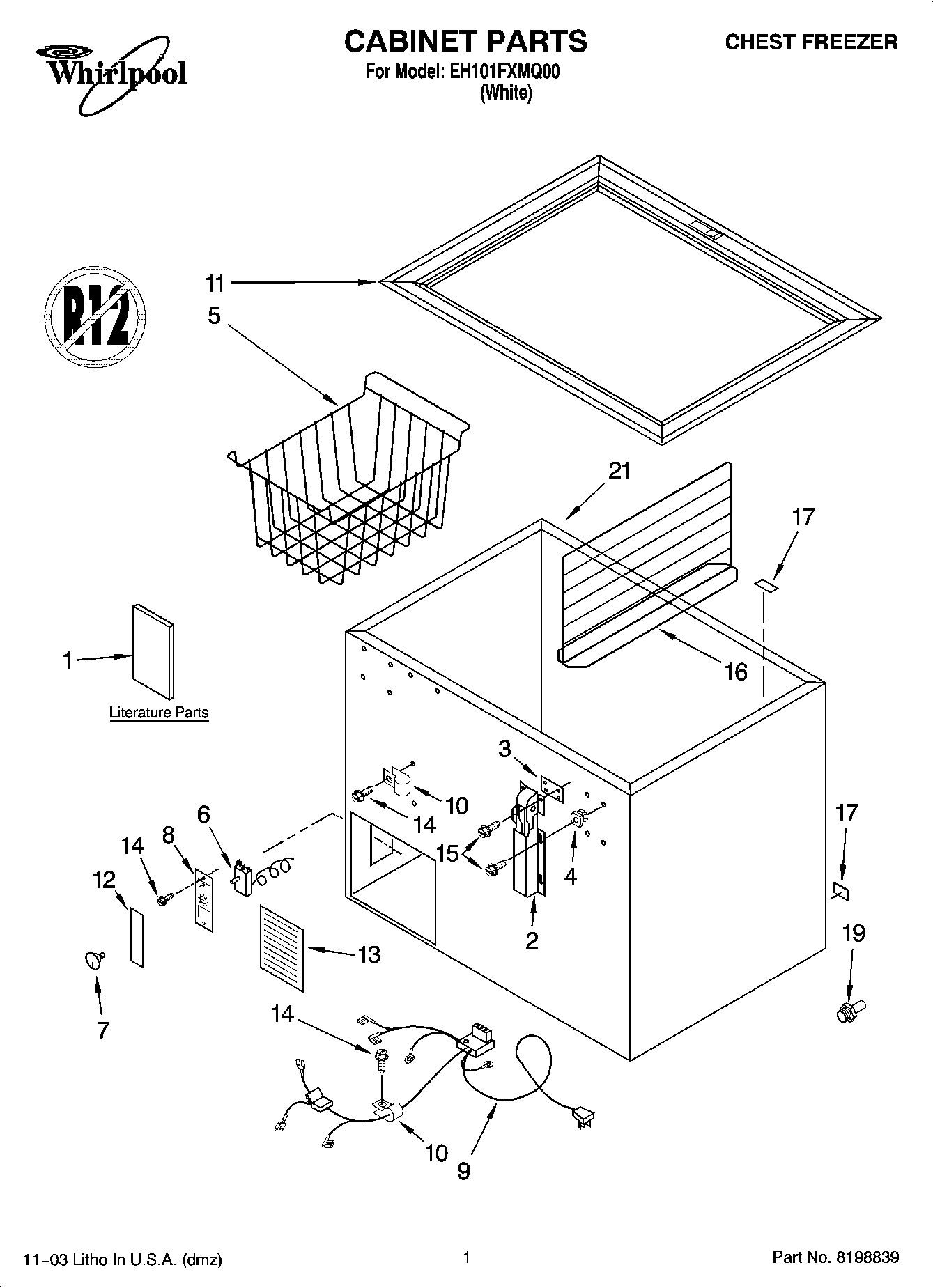 01 - CABINET PARTS