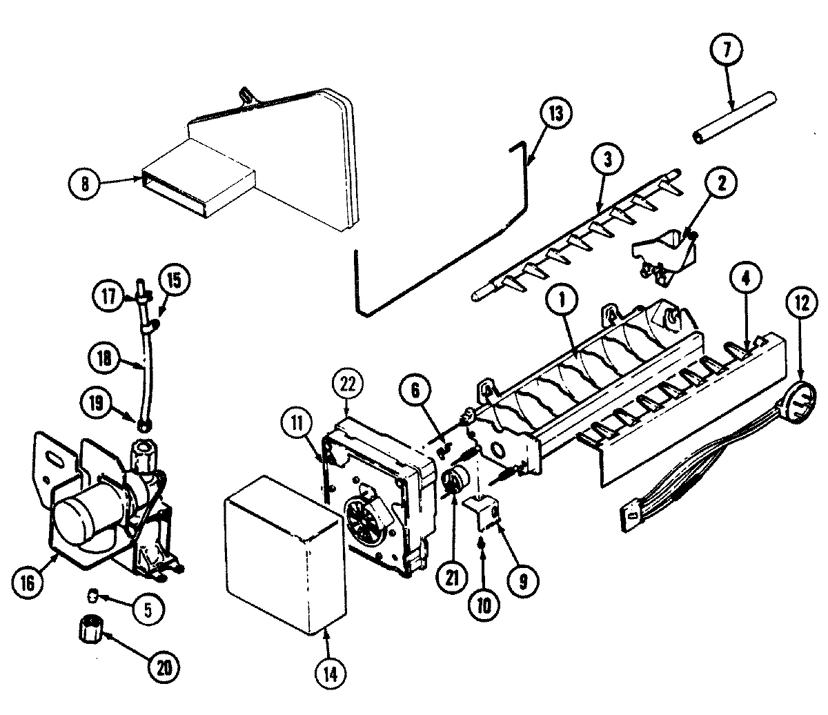 05 - OPTIONAL ICE MAKER KIT (RAE3100AAX)