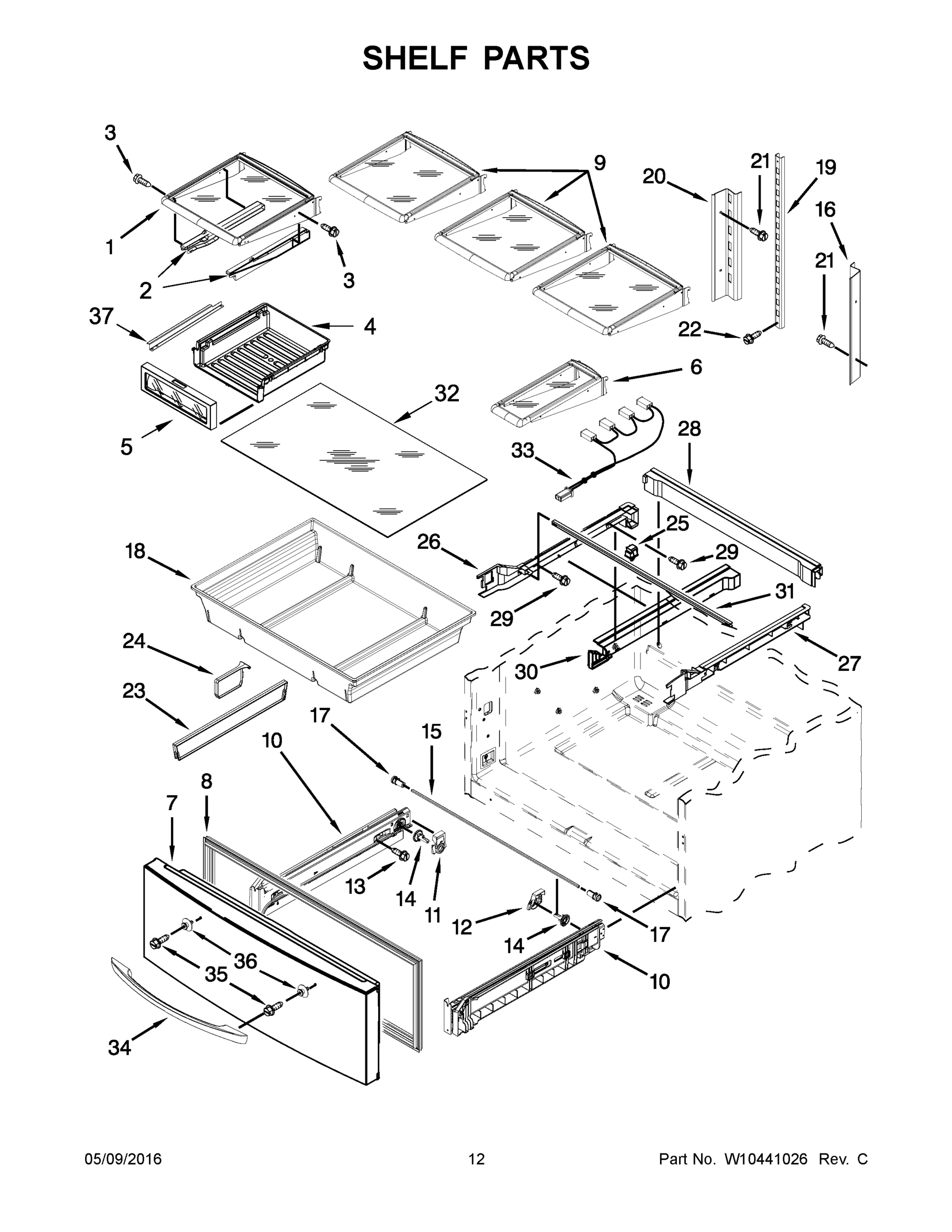 07 - SHELF PARTS