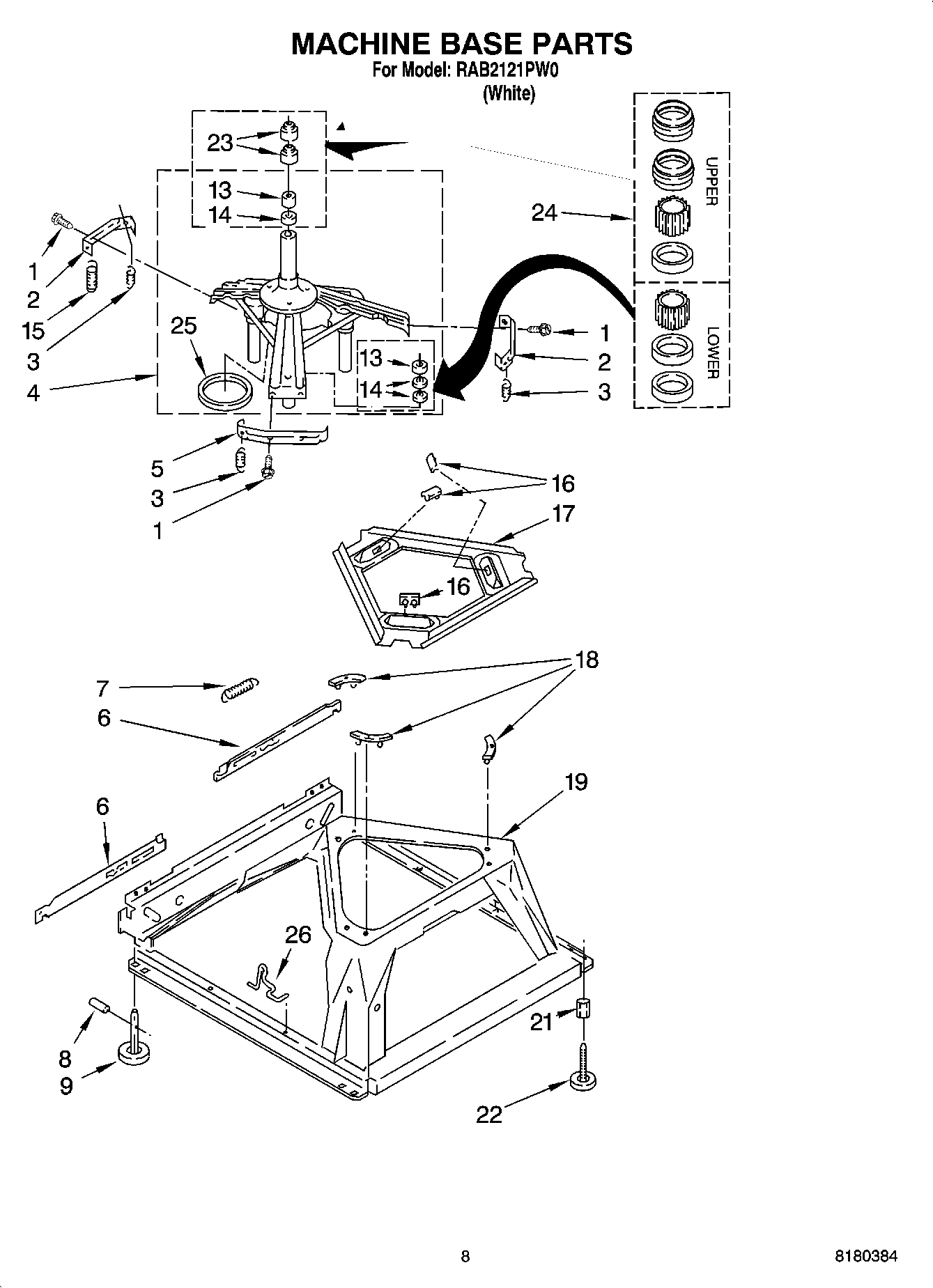 05 - MACHINE BASE PARTS