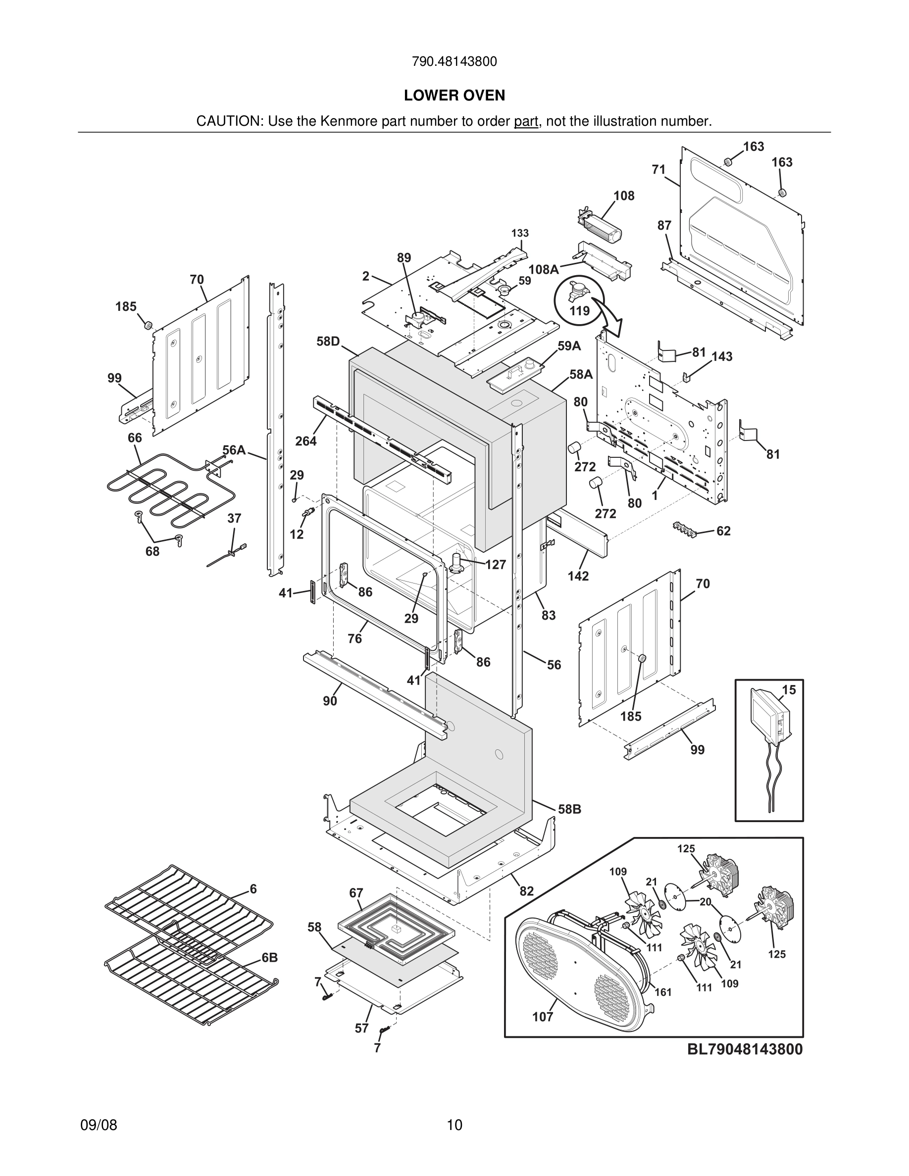11 - LOWER OVEN