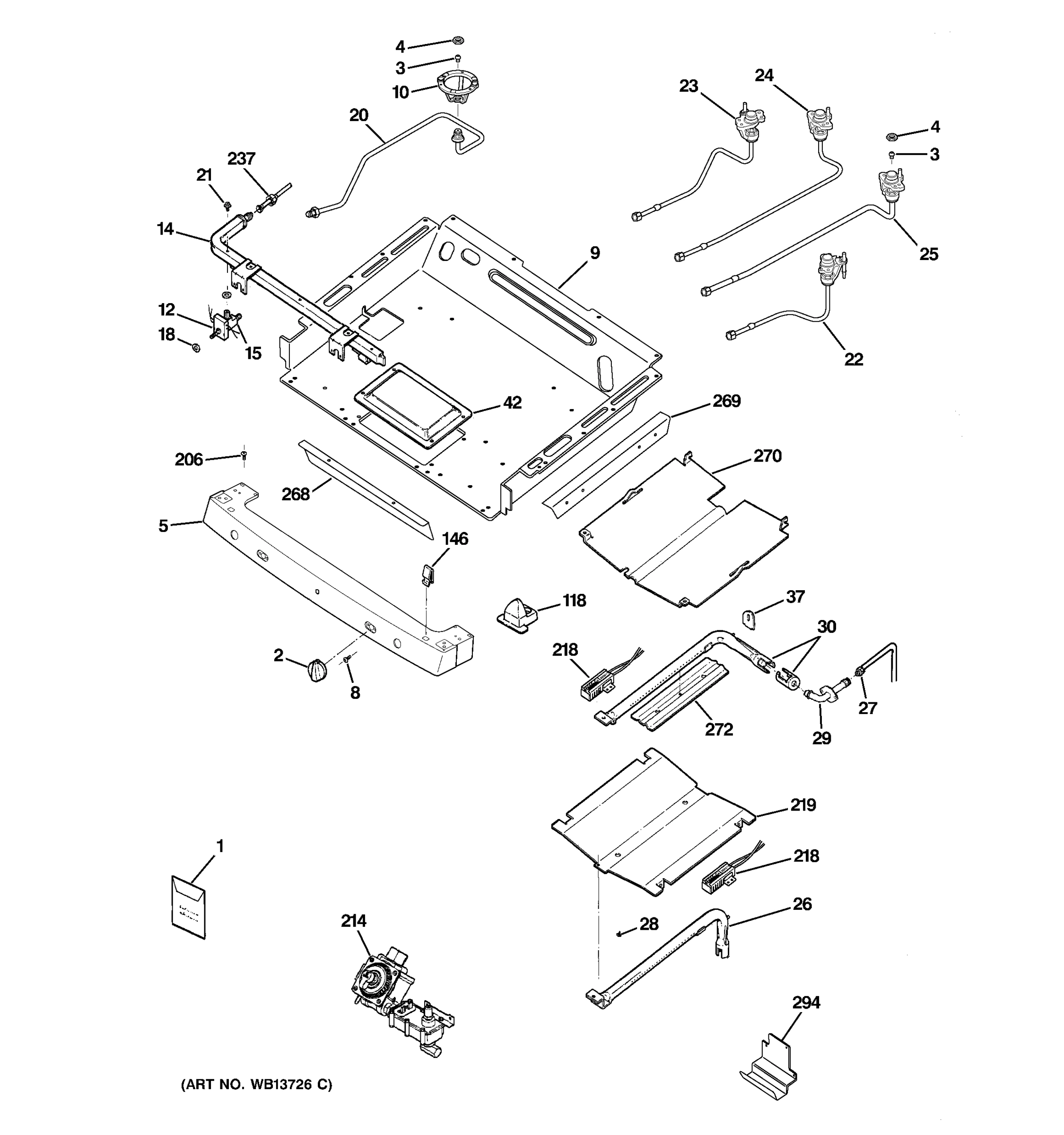 GAS & BURNER PARTS