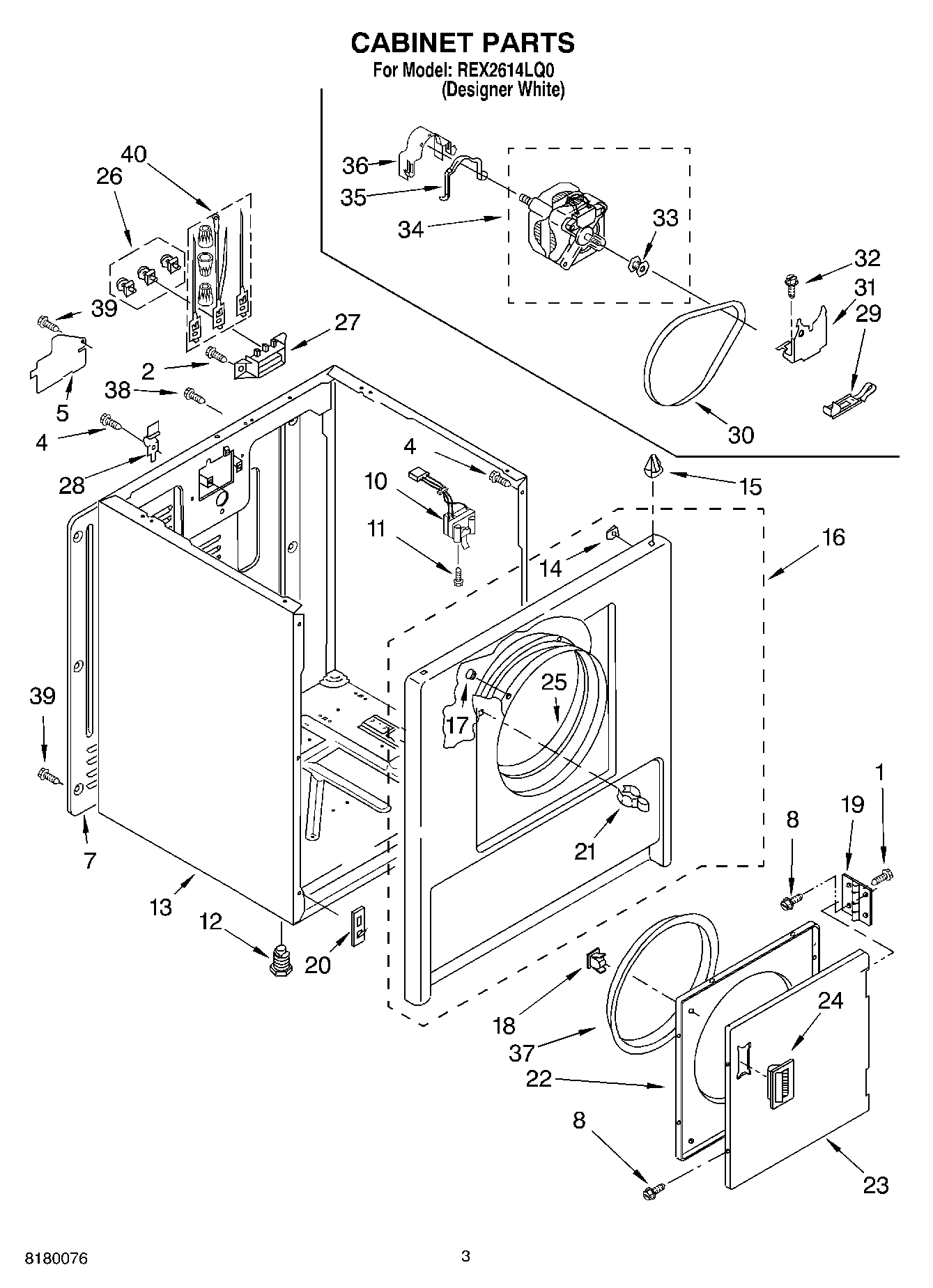 02 - CABINET PARTS