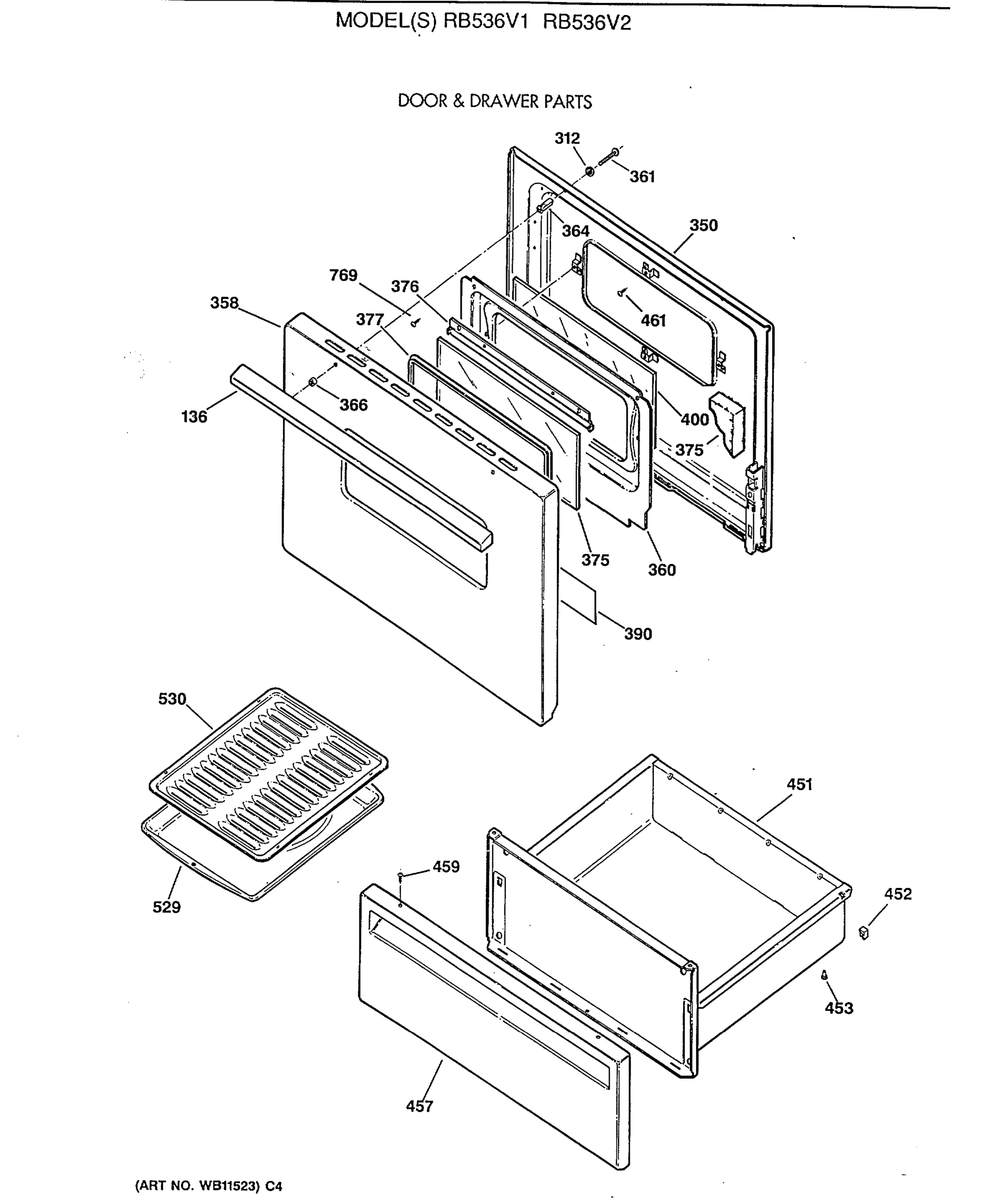 DOOR & DRAWER PARTS