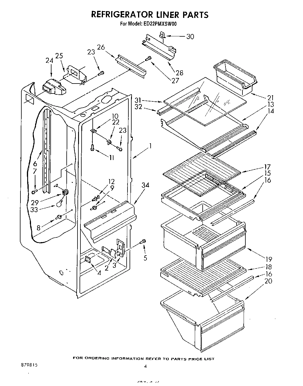 03 - REFRIGERATOR LINER