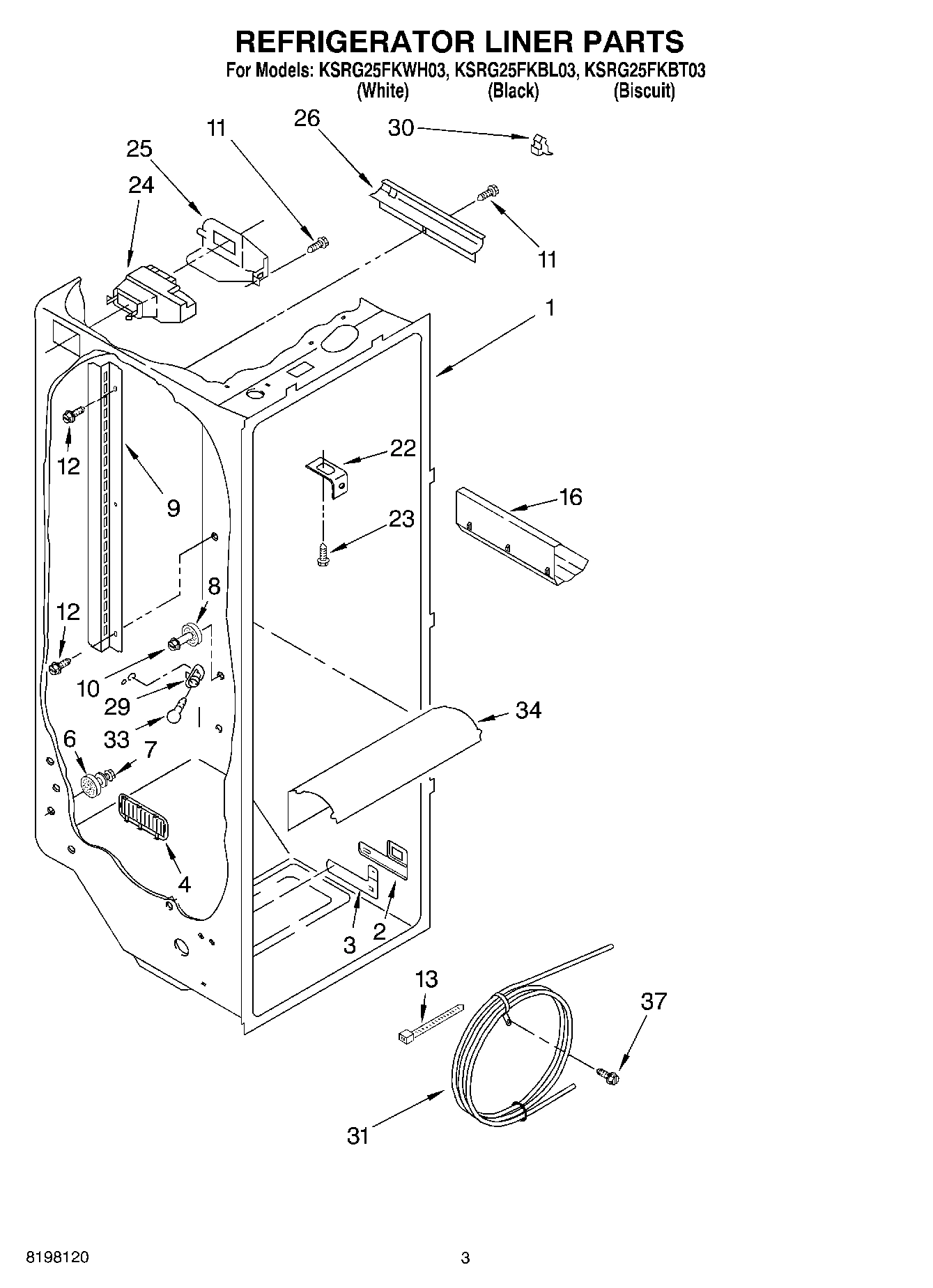 02 - REFRIGERATOR LINER