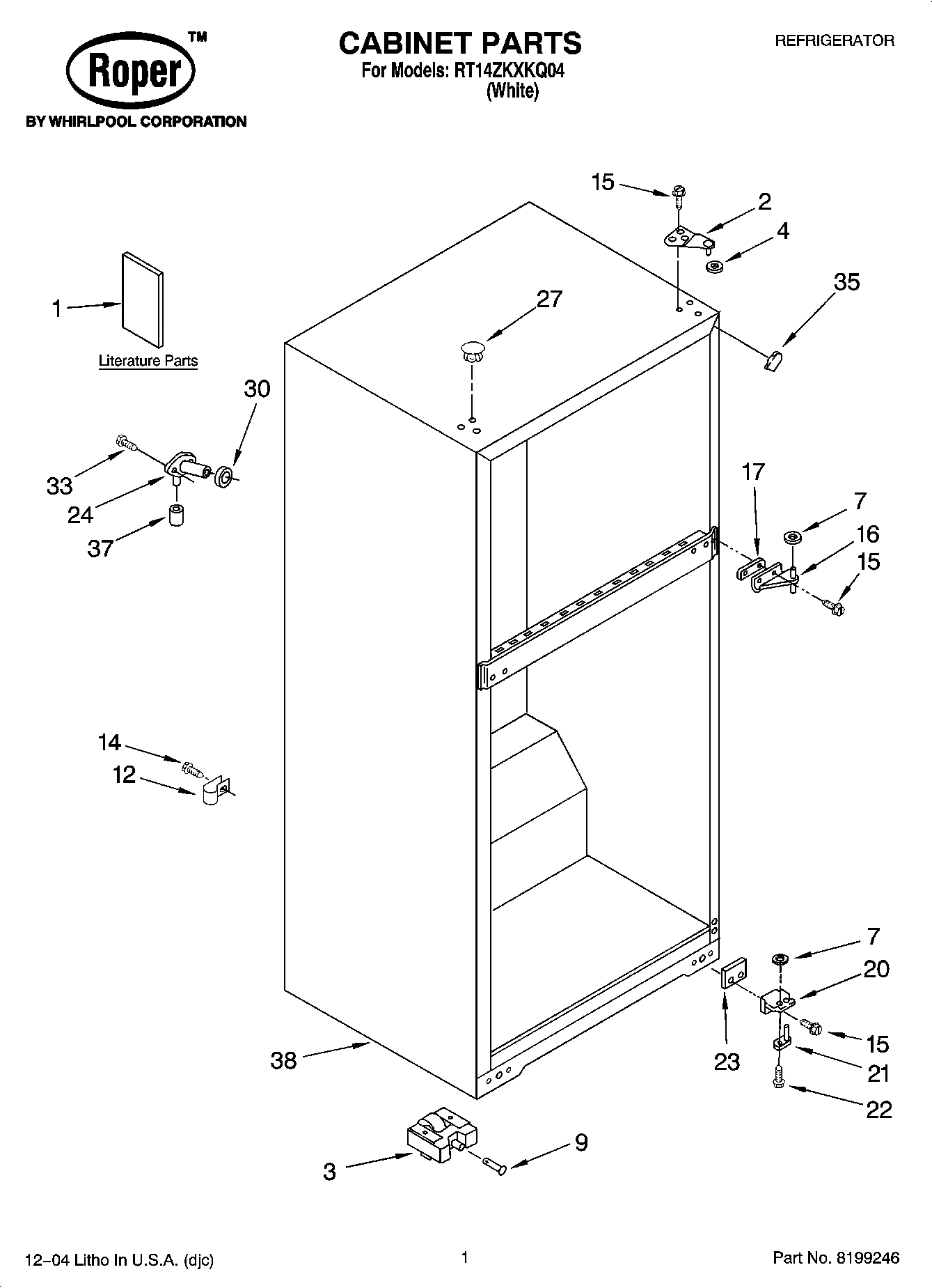 01 - CABINET PARTS