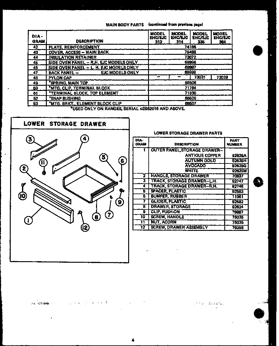 03 - LOWER STORAGE DRAWER