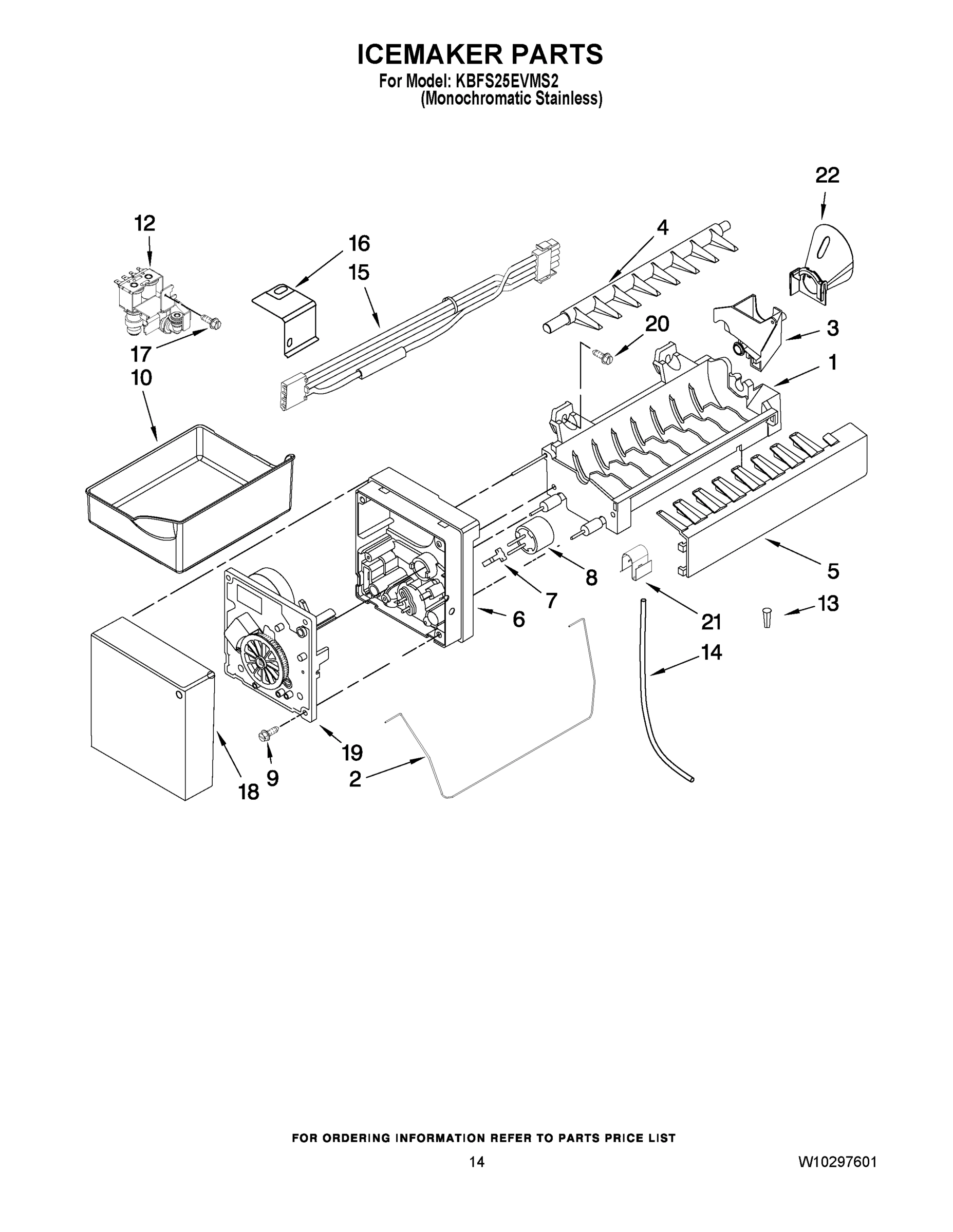 08 - ICEMAKER PARTS