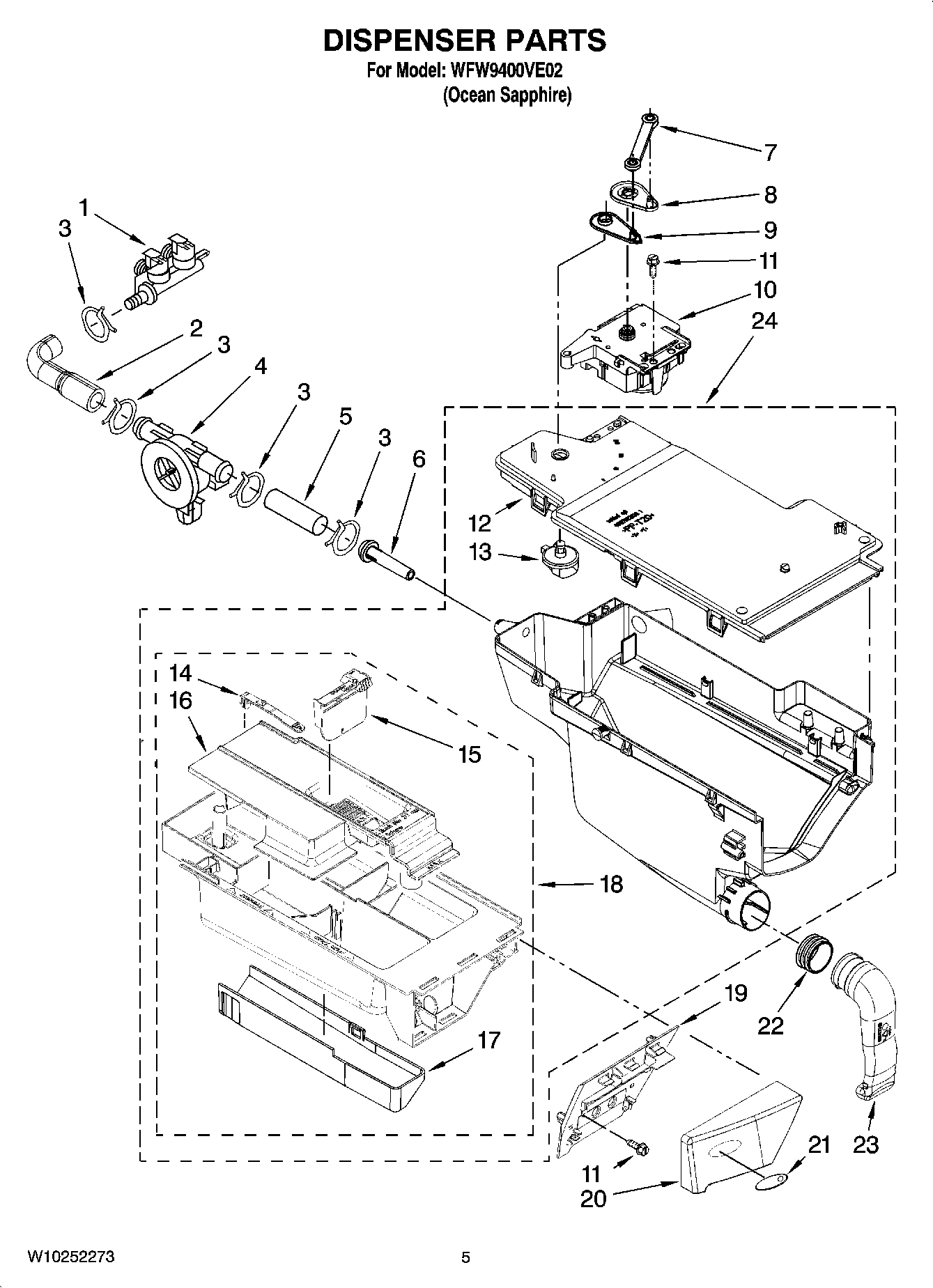 04 - DISPENSER PARTS