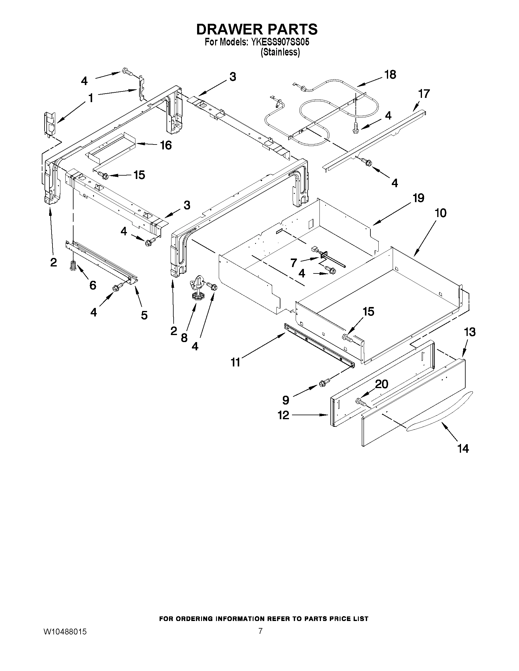 04 - DRAWER PARTS