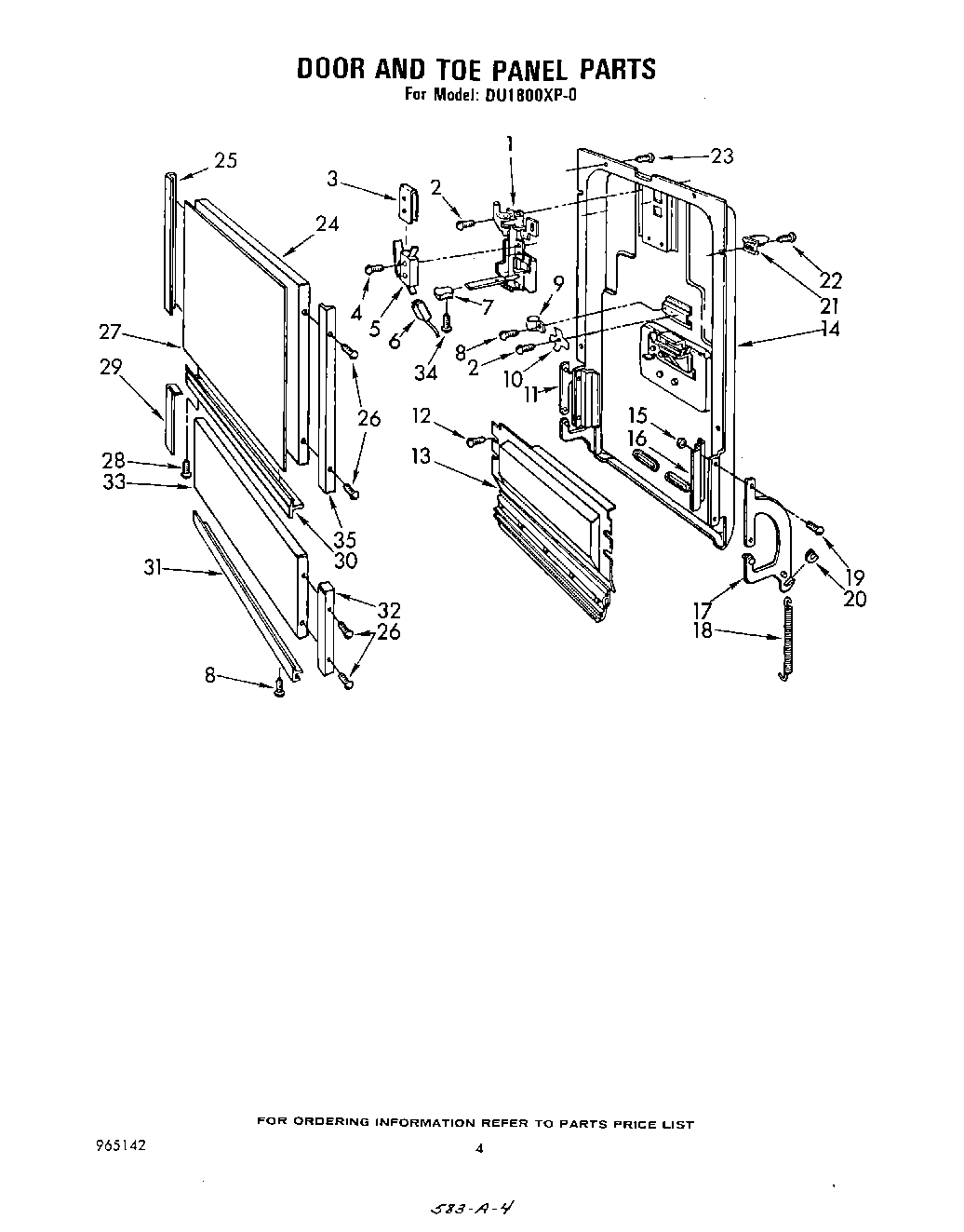 03 - DOOR AND TOE PANEL