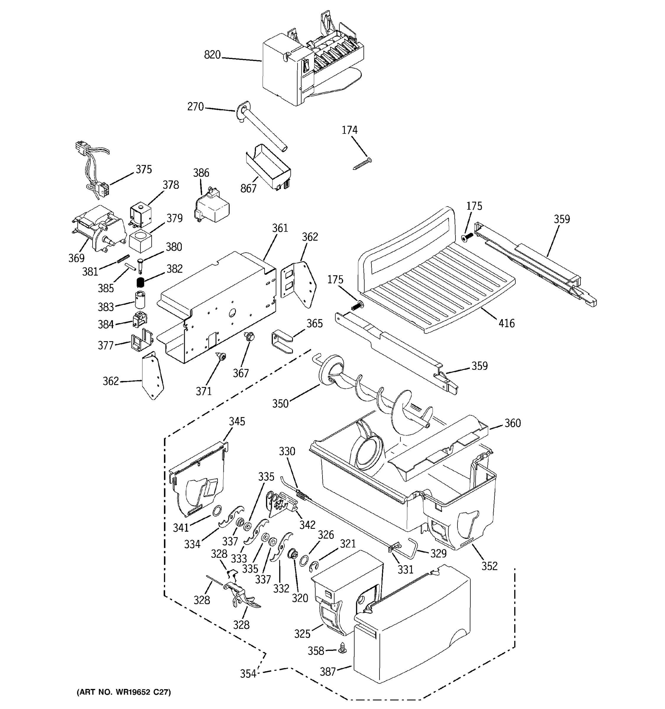 ICE MAKER & DISPENSER