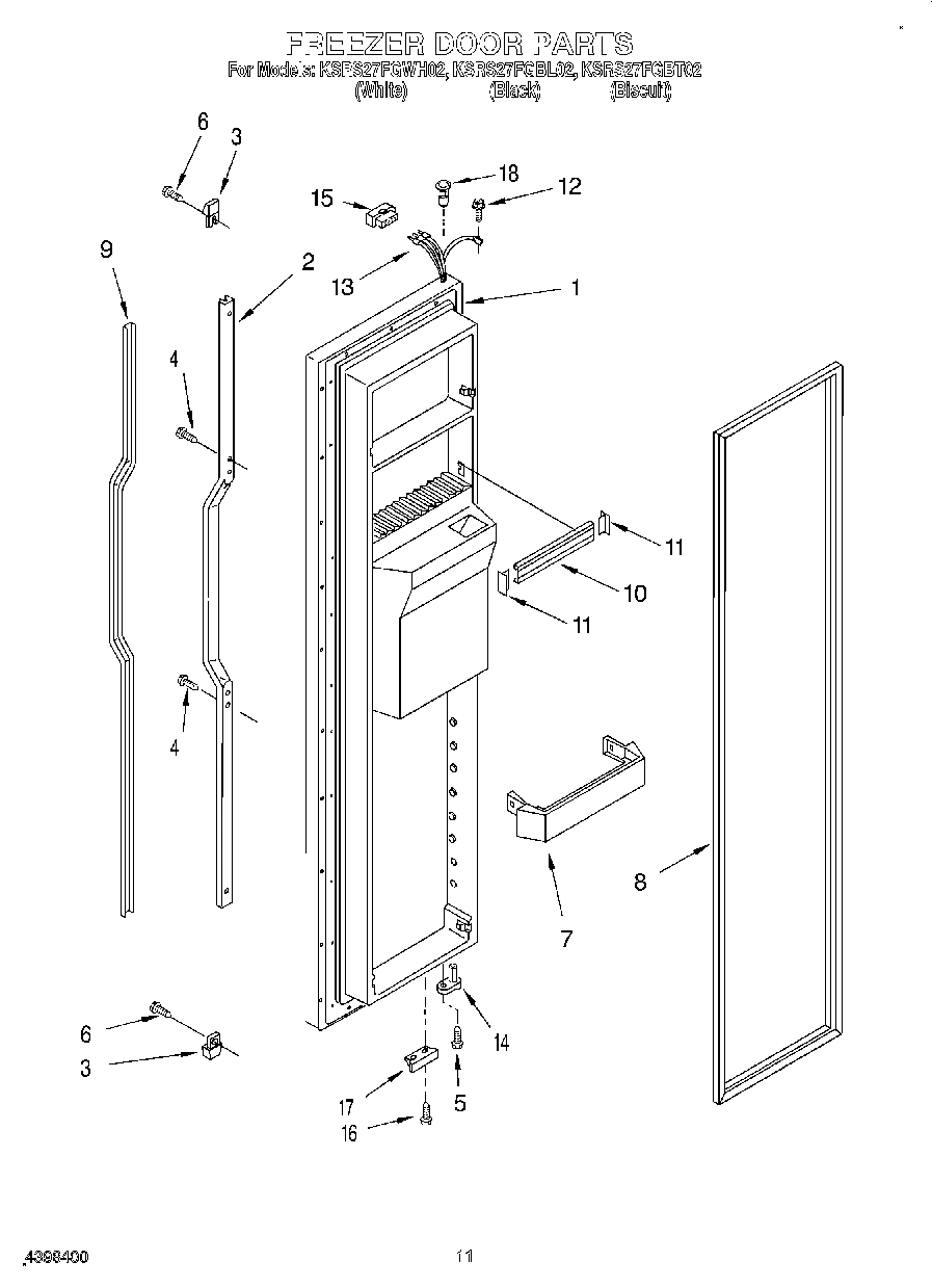 07 - FREEZER DOOR