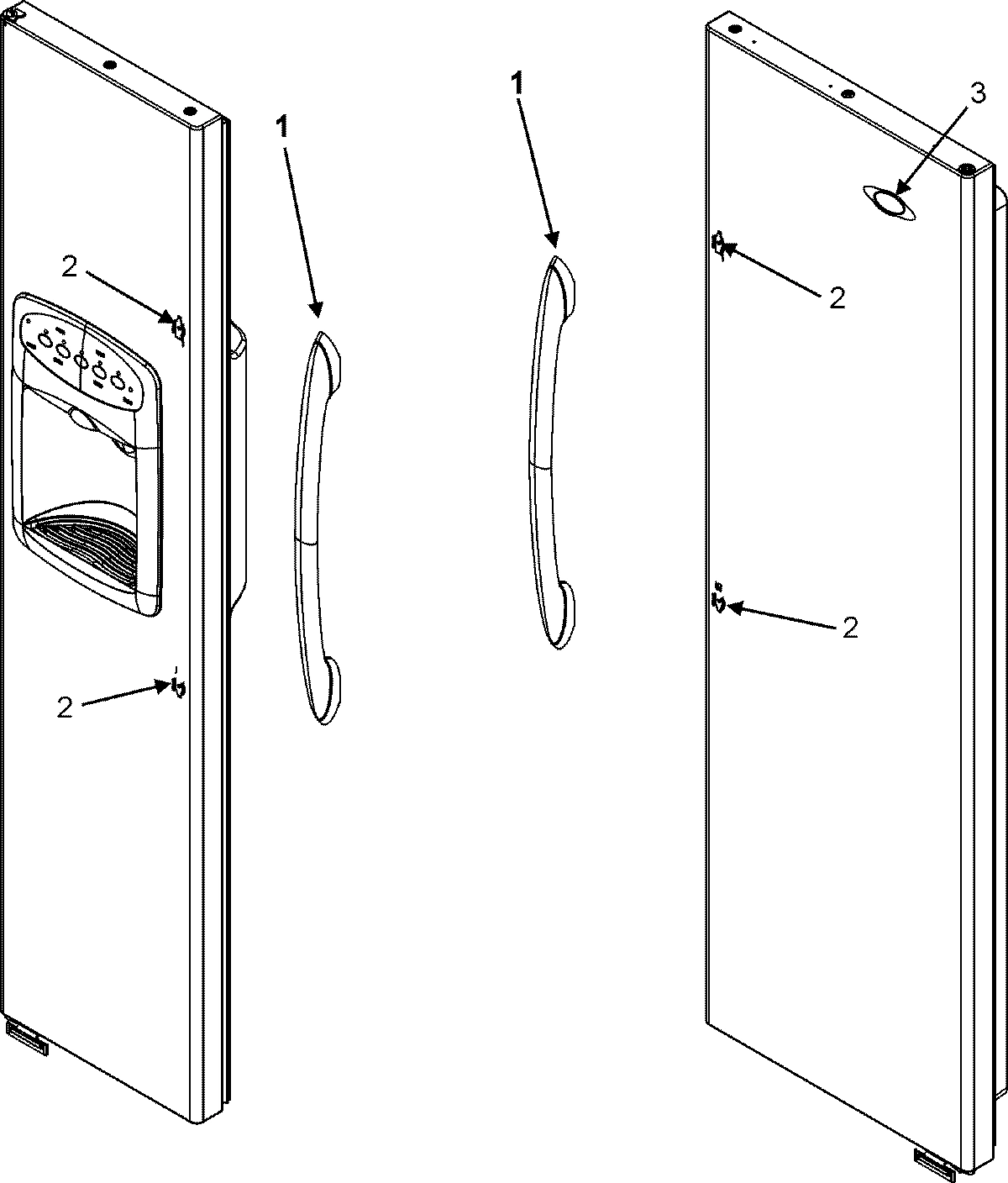 11 - HANDLES (MSD265MHEB/Q/W)