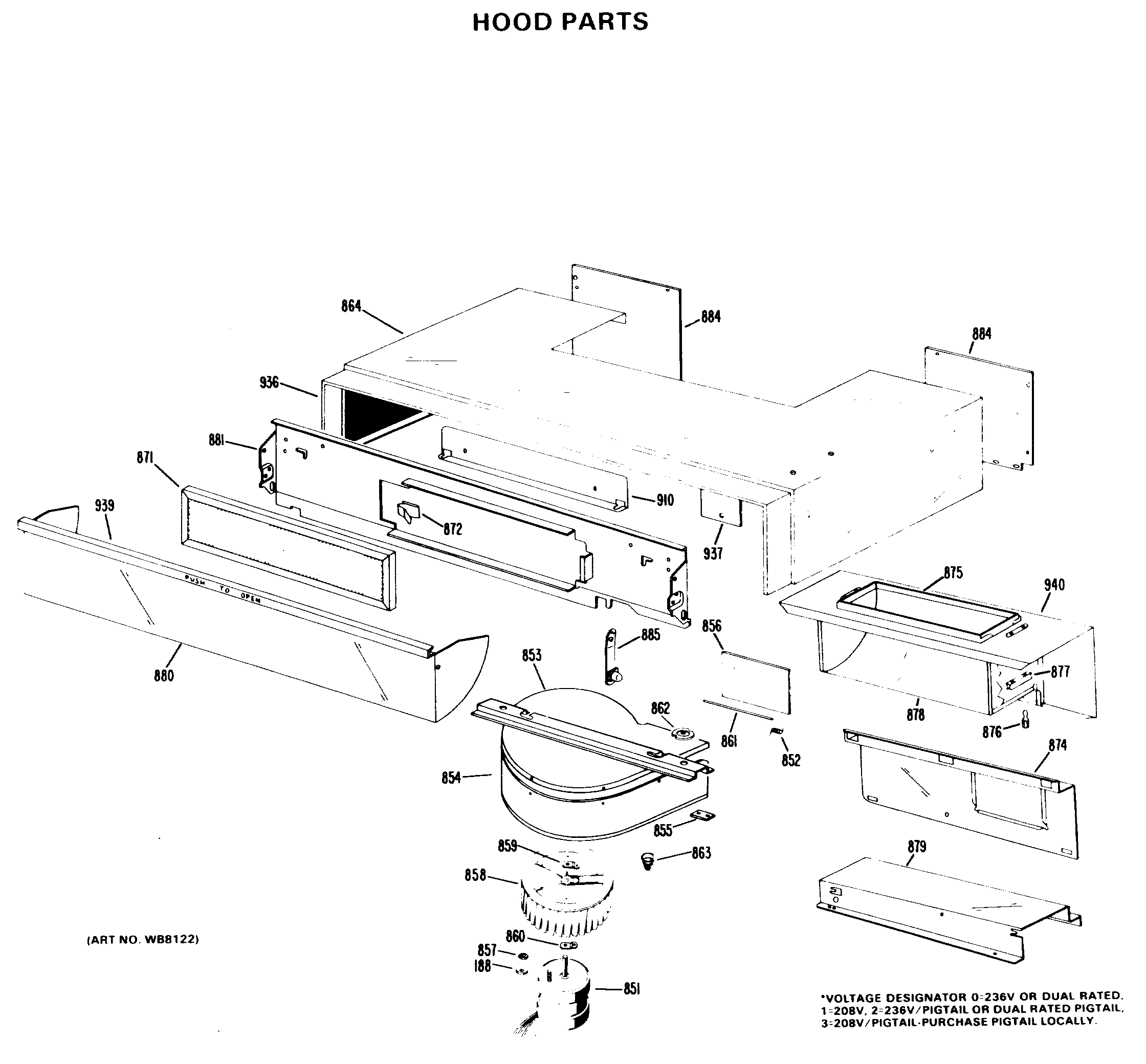 HOOD PARTS