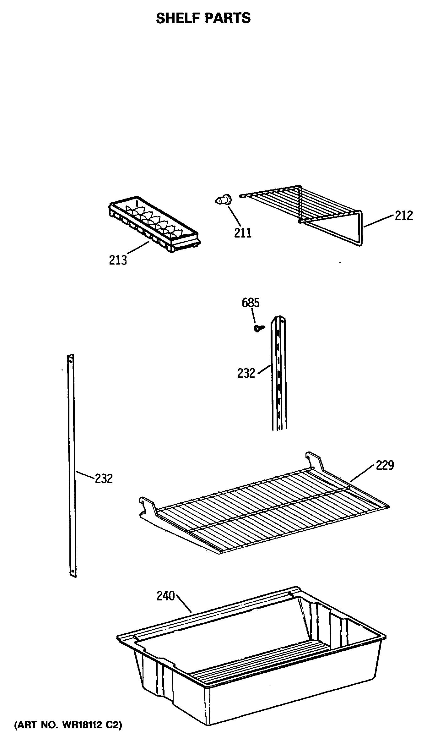 SHELF PARTS