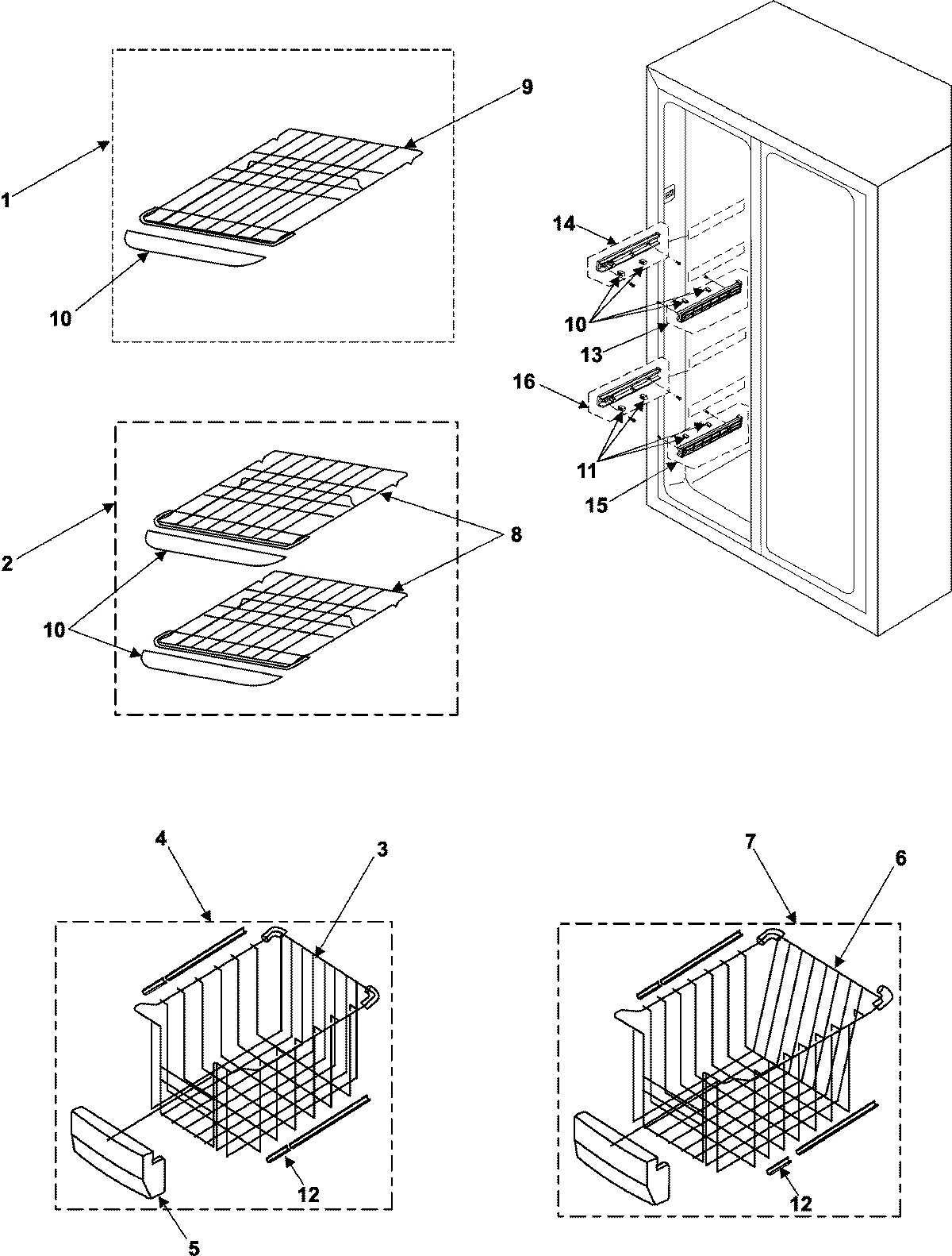 05 - FREEZER SHELVES