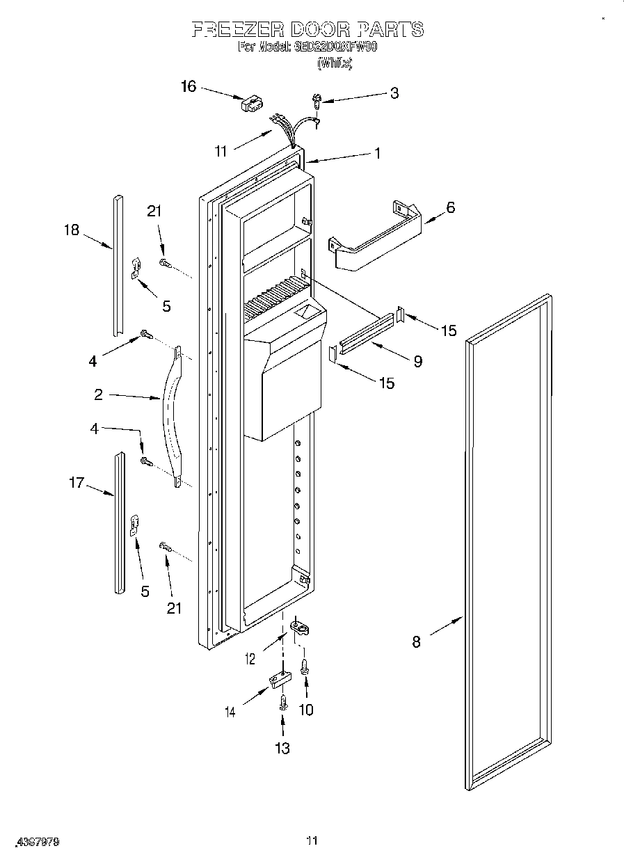 08 - FREEZER DOOR